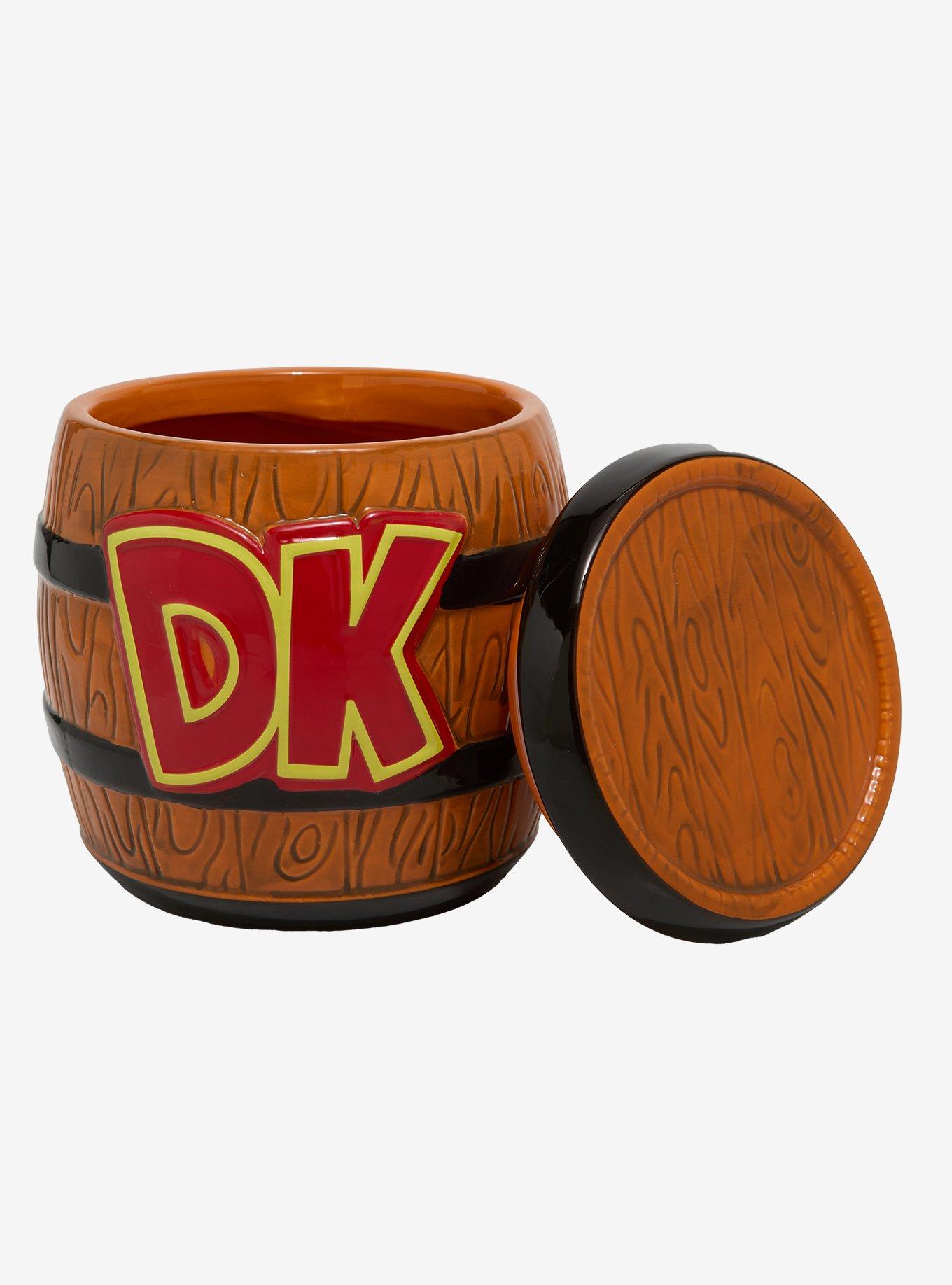 Nintendo Donkey Kong Barrel Figural Cookie Jar, , alternate