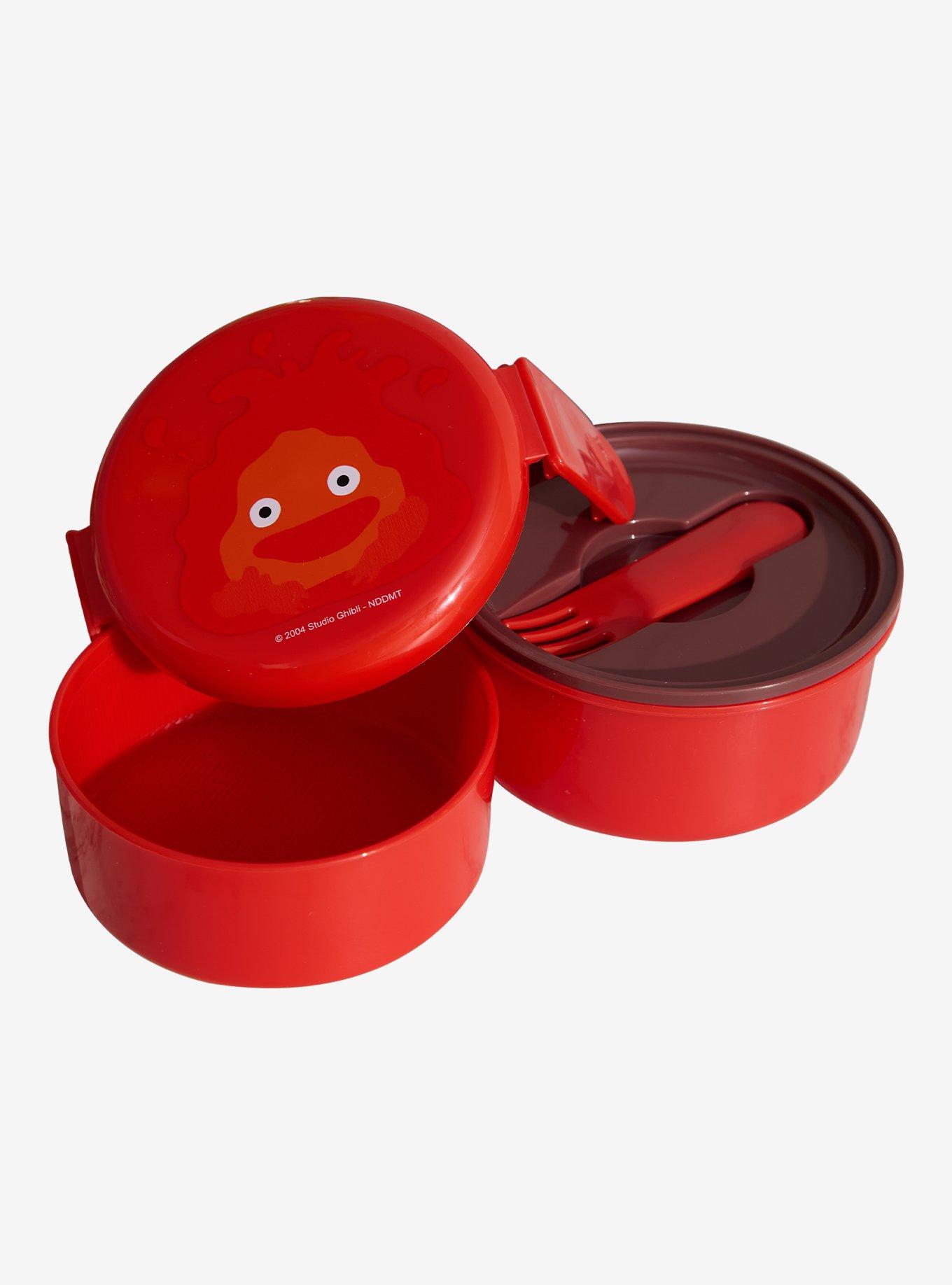 Studio Ghibli&reg; Howl's Moving Castle Calcifer Round Bento Box, , hi-res