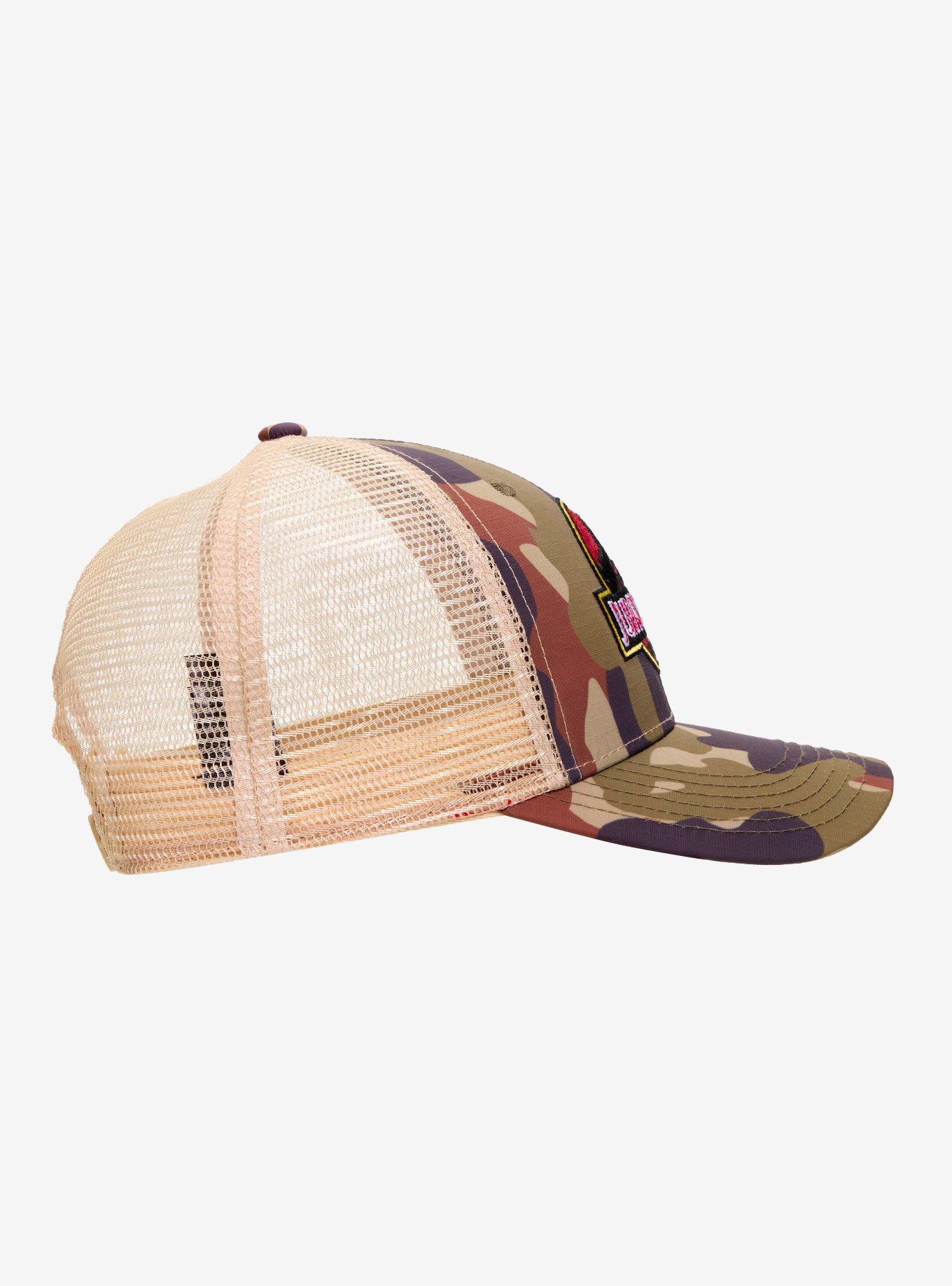 Jurassic Park Camo Trucker Hat, , alternate - view 3