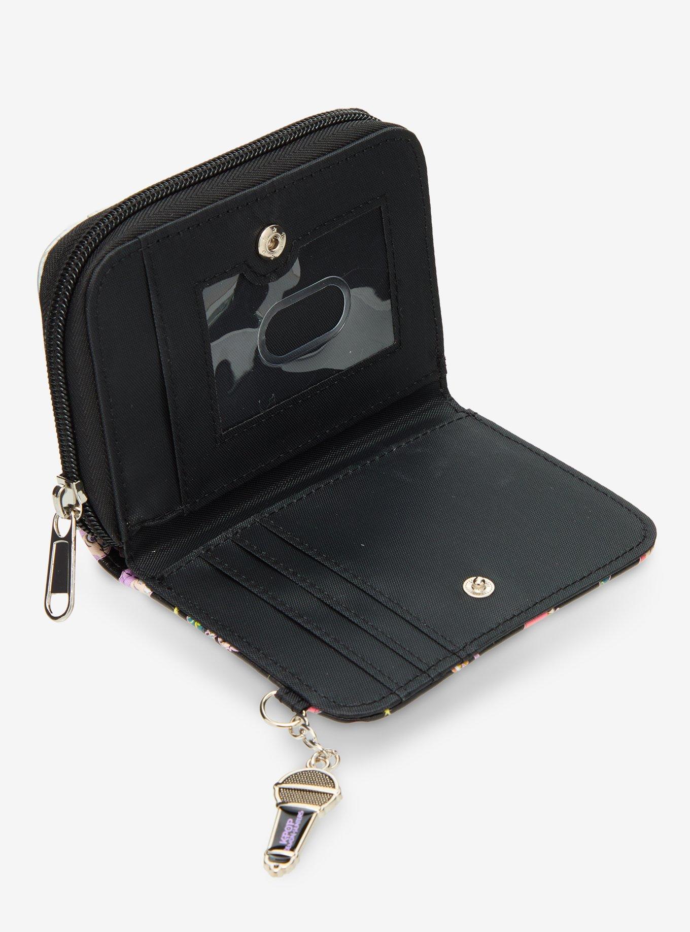 KPop Demon Hunters HUNTR/X Chibi Mini Zipper Wallet, , alternate