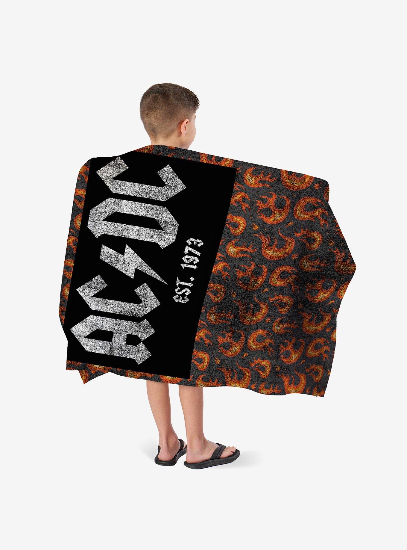 AC/DC Est. 1973 Beach Towel, , alternate