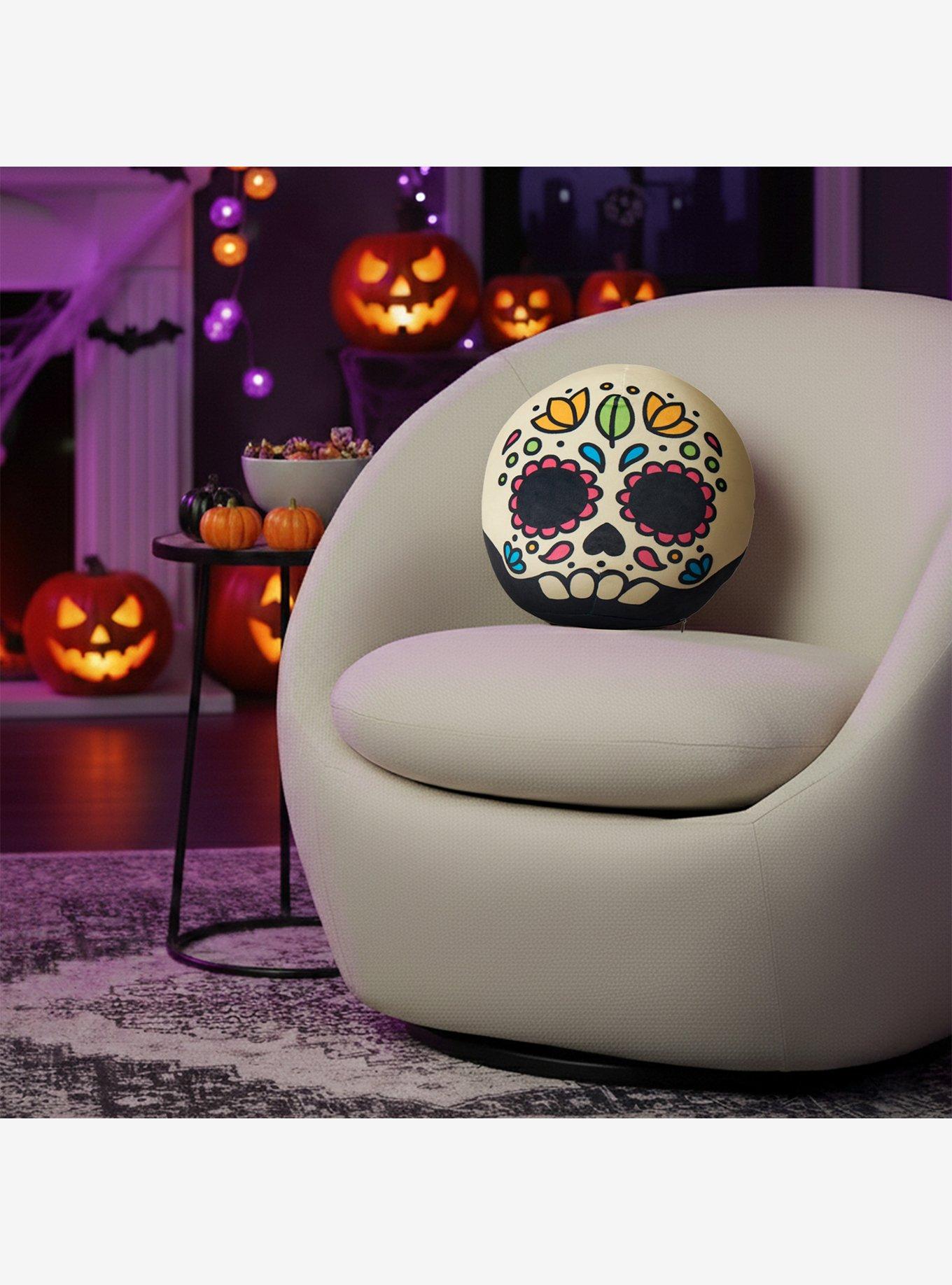 Sugar Skull Cloud Travel Pillow, , hi-res