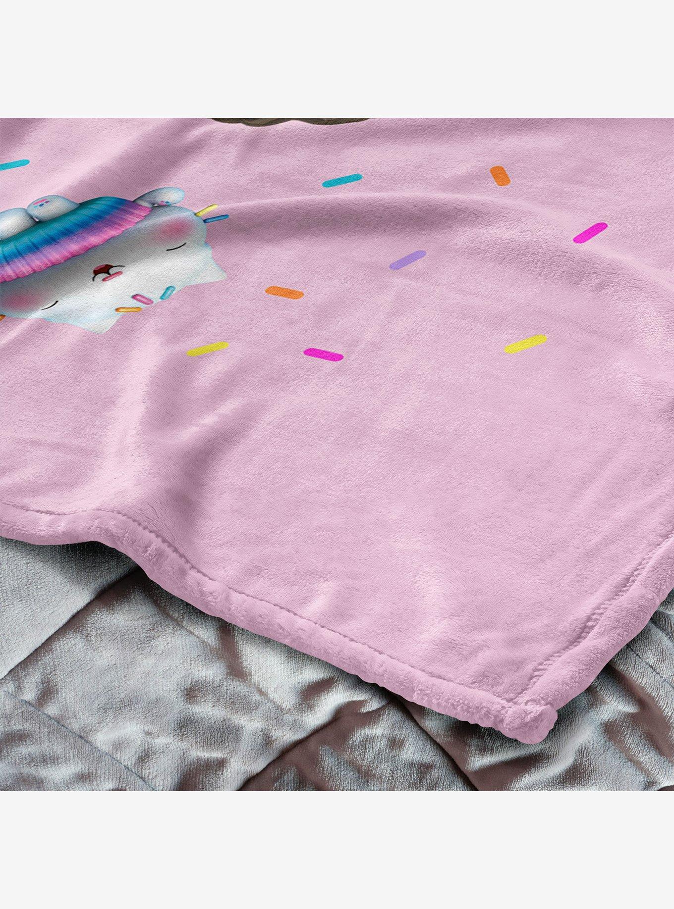 Gabby's Dollhouse Pink Party Time 50x60" Silk Touch Throw Blanket, , alternate