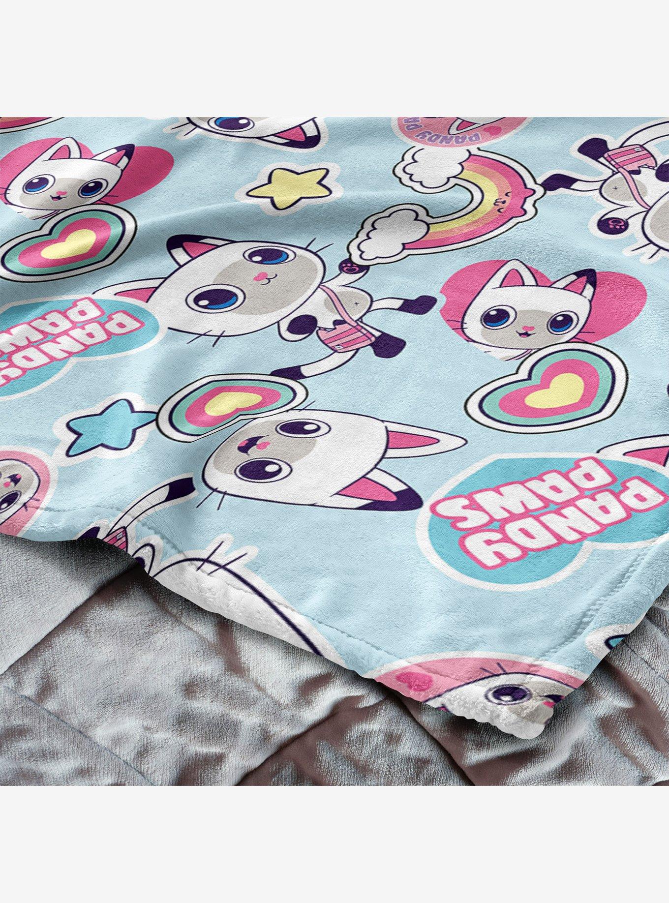 Gabby's Dollhouse Pandy Paws 50x60" Silk Touch Throw Blanket, , alternate