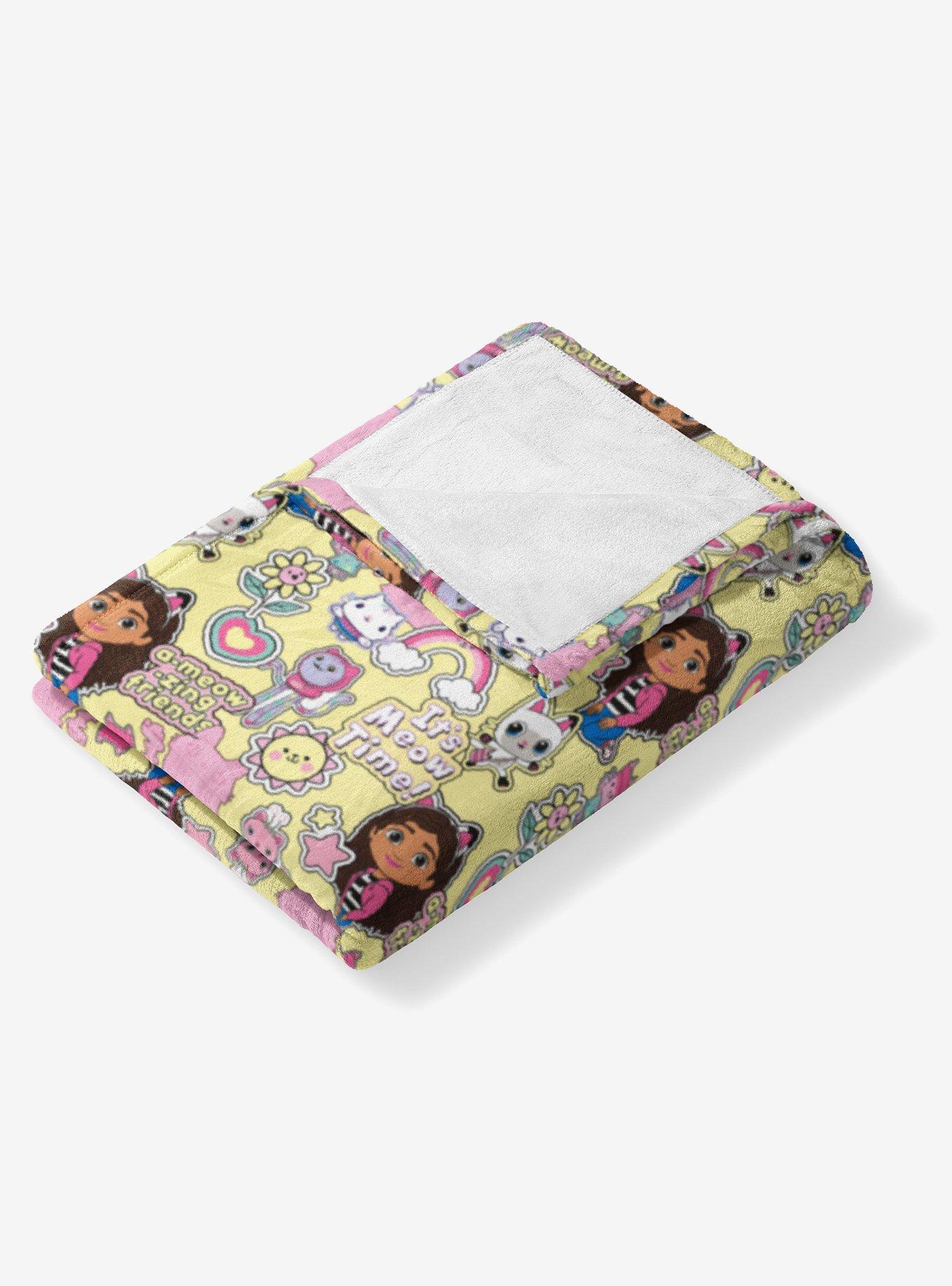 Gabby's Dollhouse It's Meow Time 50x60" Silk Touch Throw Blanket, , alternate