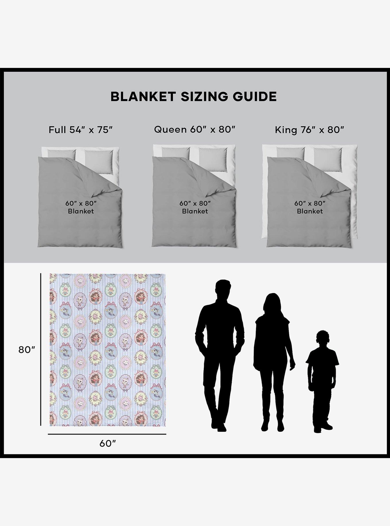 Gabby's Dollhouse Portrait Wall 60x80" Silk Touch Throw Blanket, , alternate