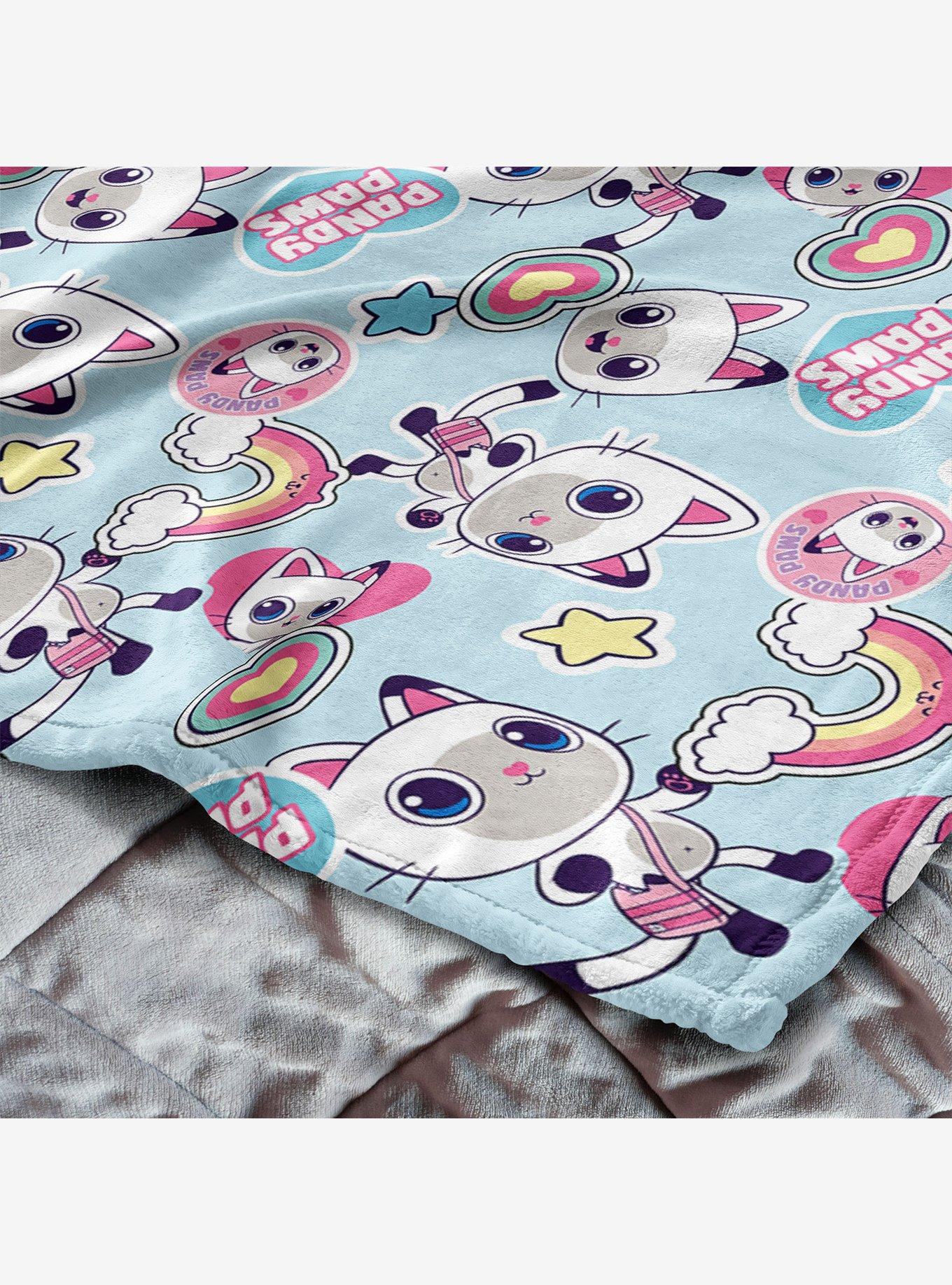 Gabby's Dollhouse Pandy Paws 60x80" Silk Touch Throw Blanket, , alternate