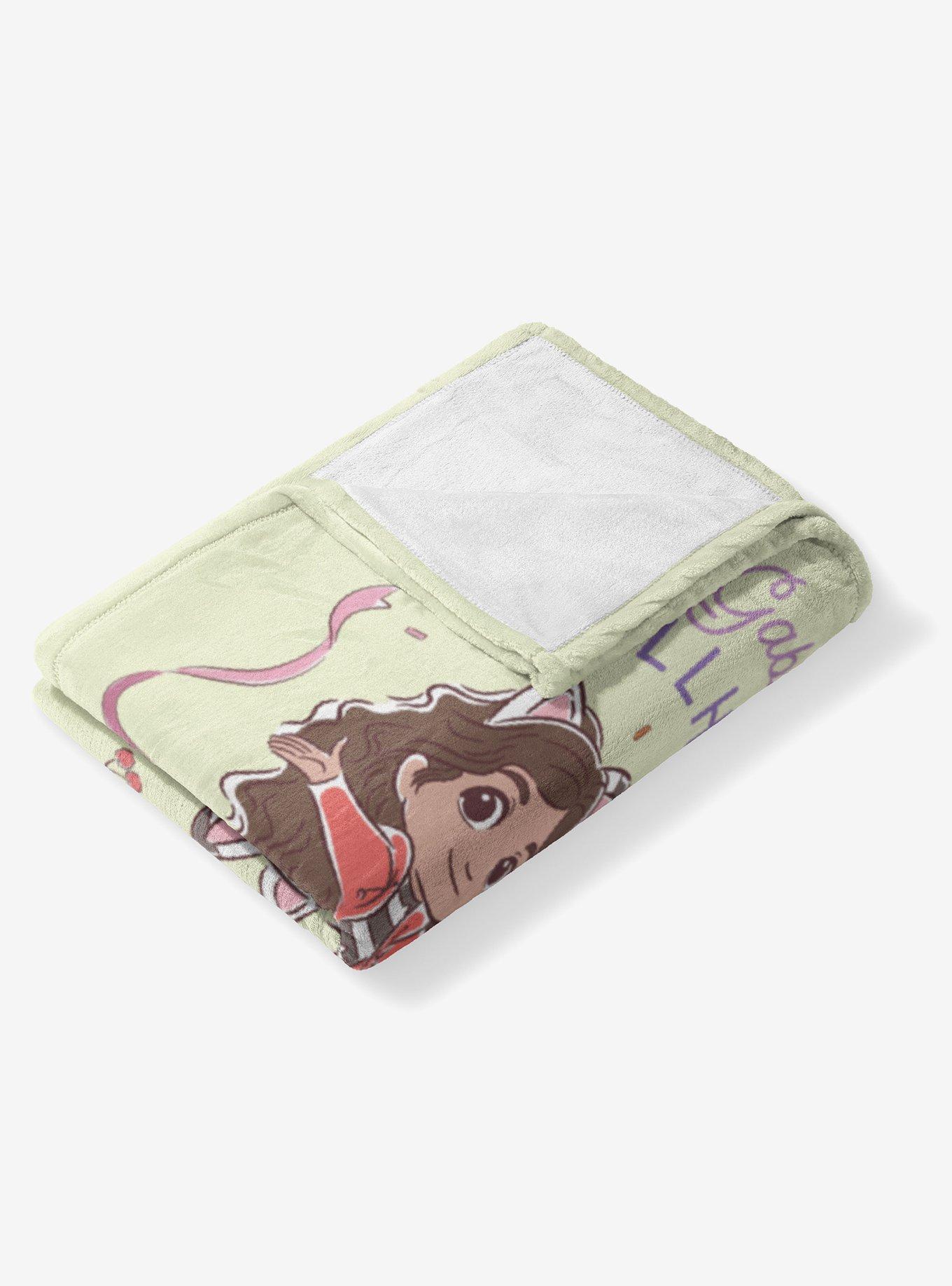 Gabby's Dollhouse Gabby and Pandy 60x80" Silk Touch Throw Blanket