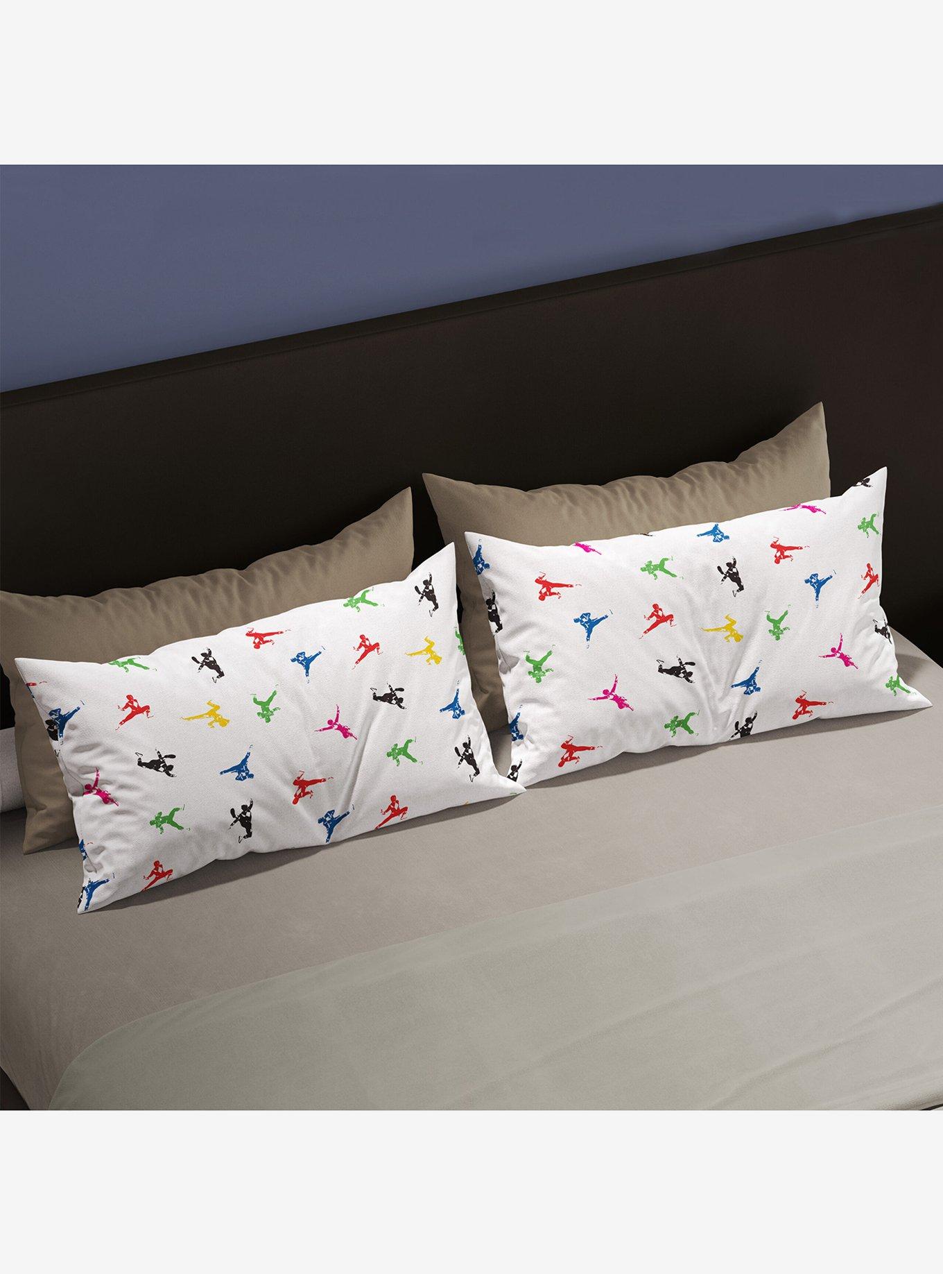 Power Rangers Classic Color Rangers 2 Pack Pillowcase