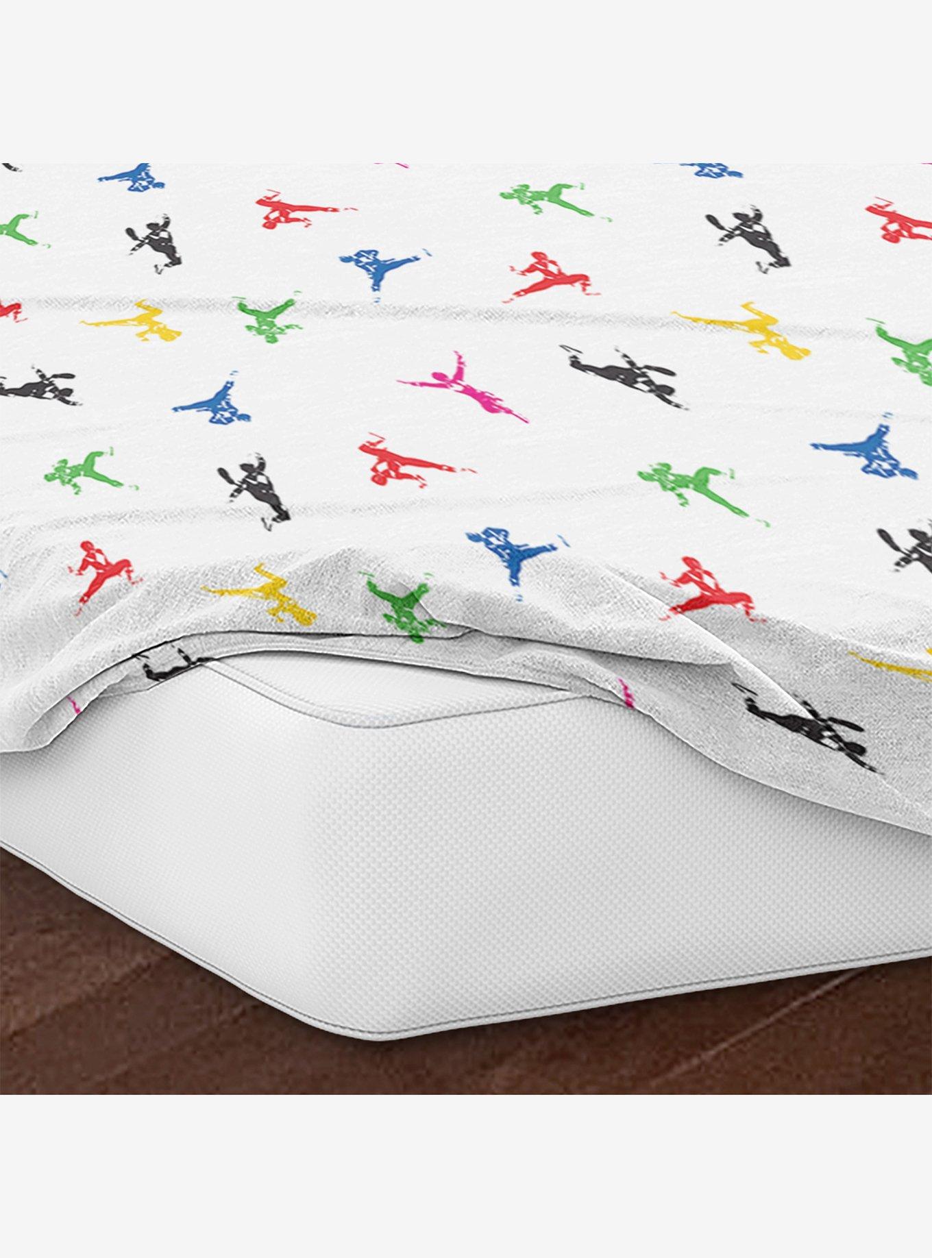 Power Rangers Classic Color Rangers 4 Piece Full Sheet Set, , alternate