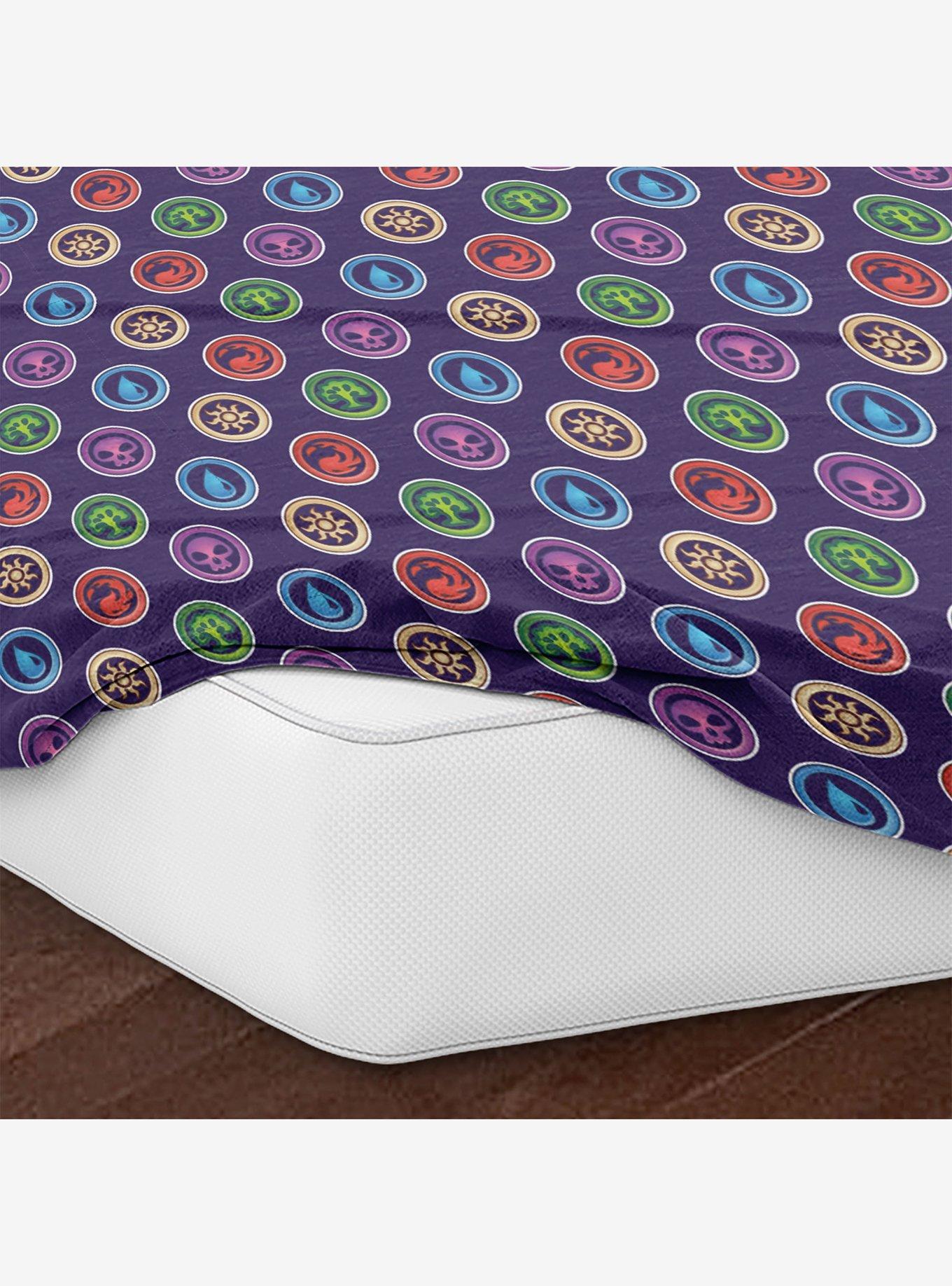 Magic: The Gathering Colorful Magic 4 Piece Full Sheet Set