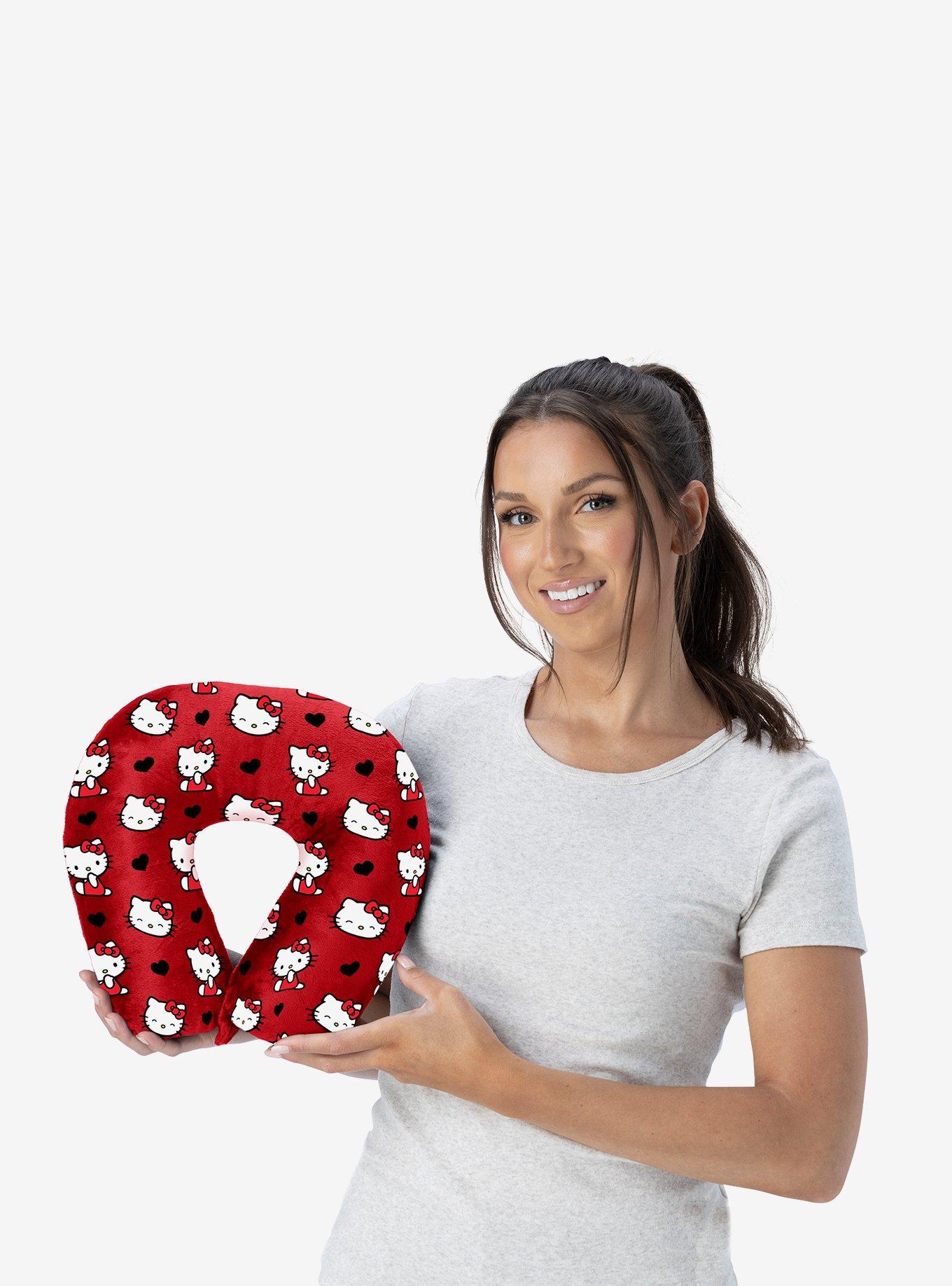 Hello Kitty Cute Hearts Neck Pillow, , alternate