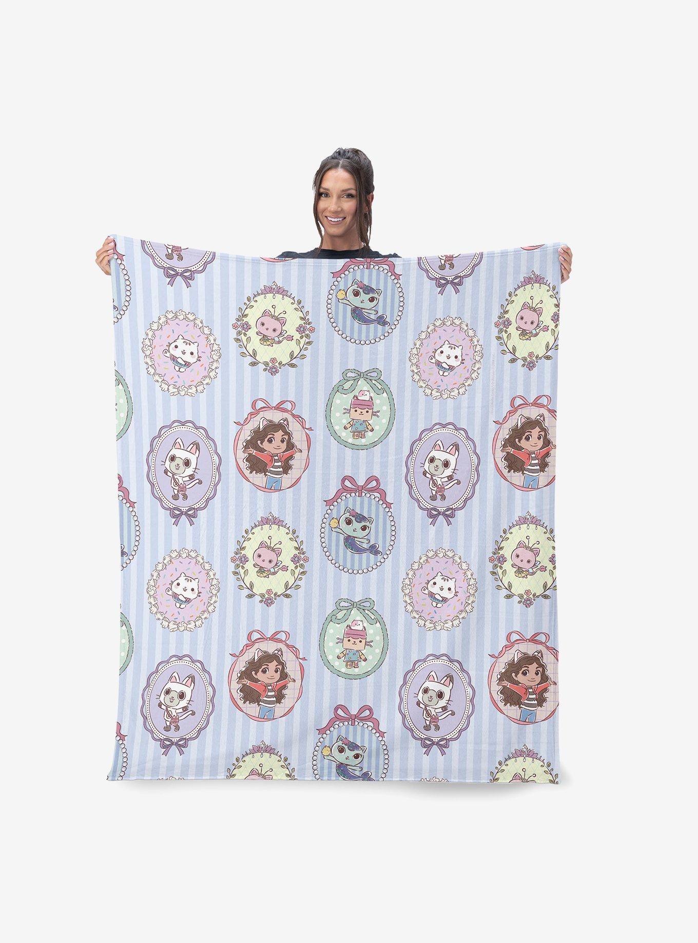 Gabby's Dollhouse Portrait Wall 40x50" Silk Touch Throw Blanket