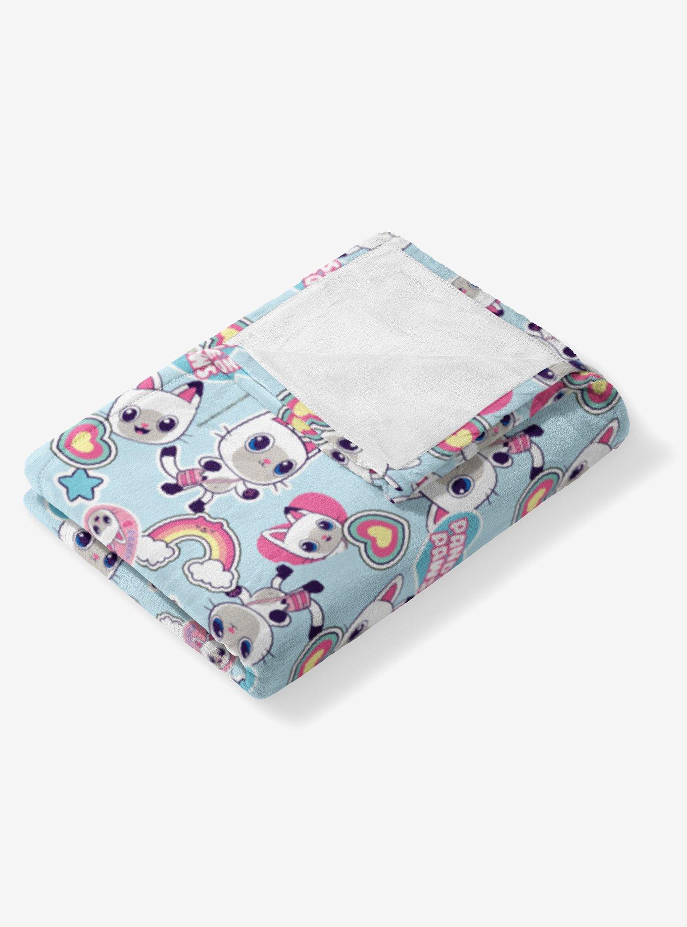 Gabby's Dollhouse Pandy Paws 40x50" Silk Touch Throw Blanket