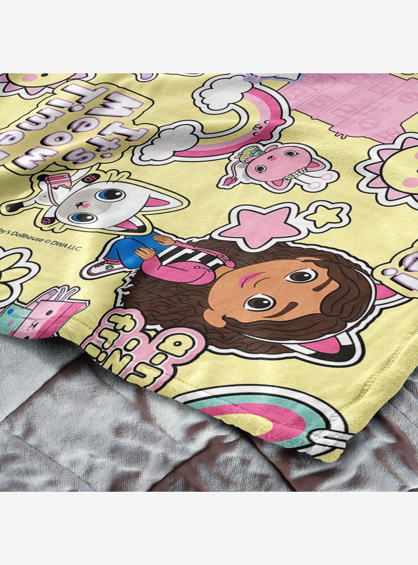 Gabby's Dollhouse It's Meow Time 40x50" Silk Touch Throw Blanket, , alternate