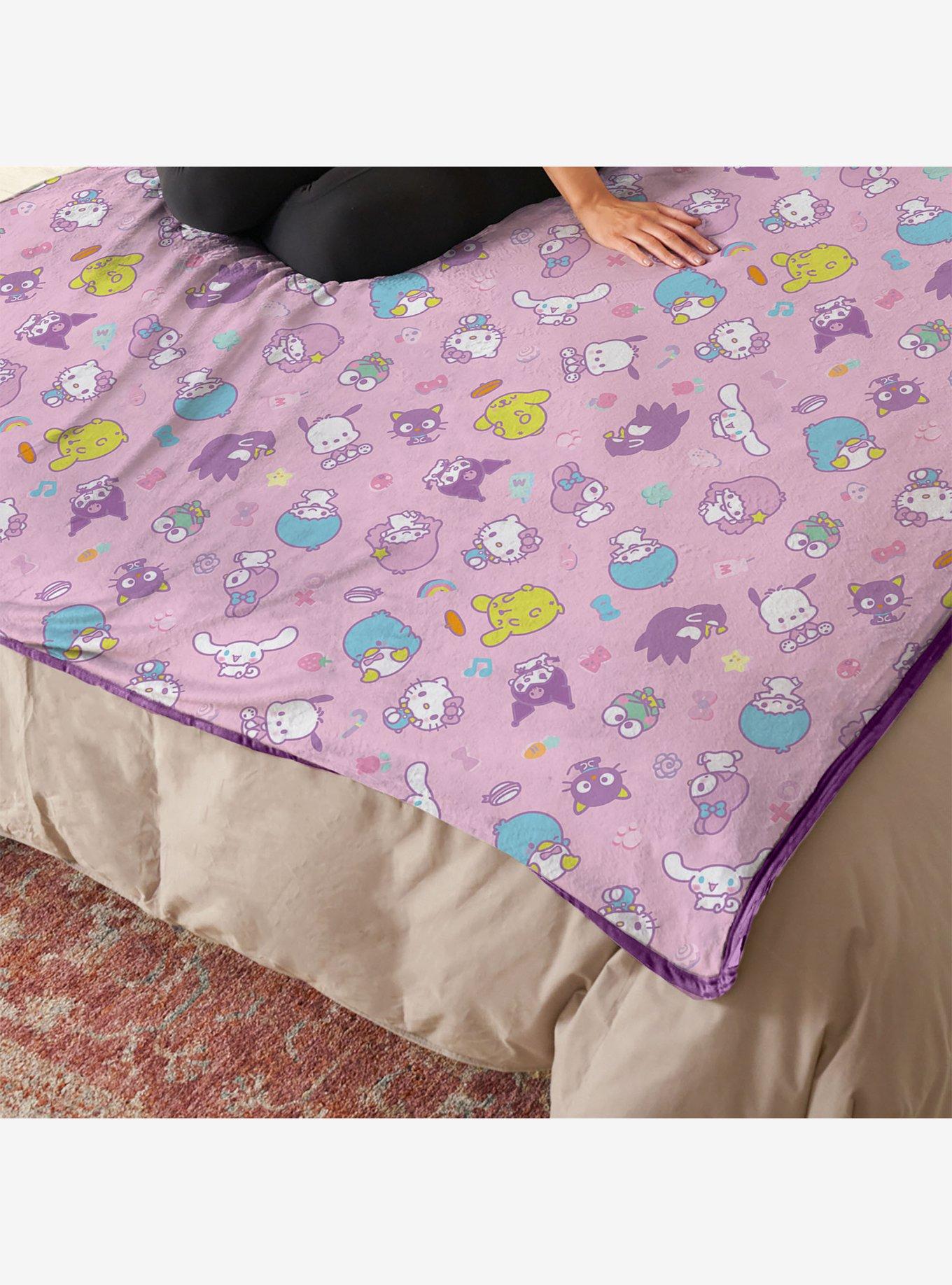 Hello Kitty Dreamy Drop 60x90" Cloud Throw Blanket, , hi-res