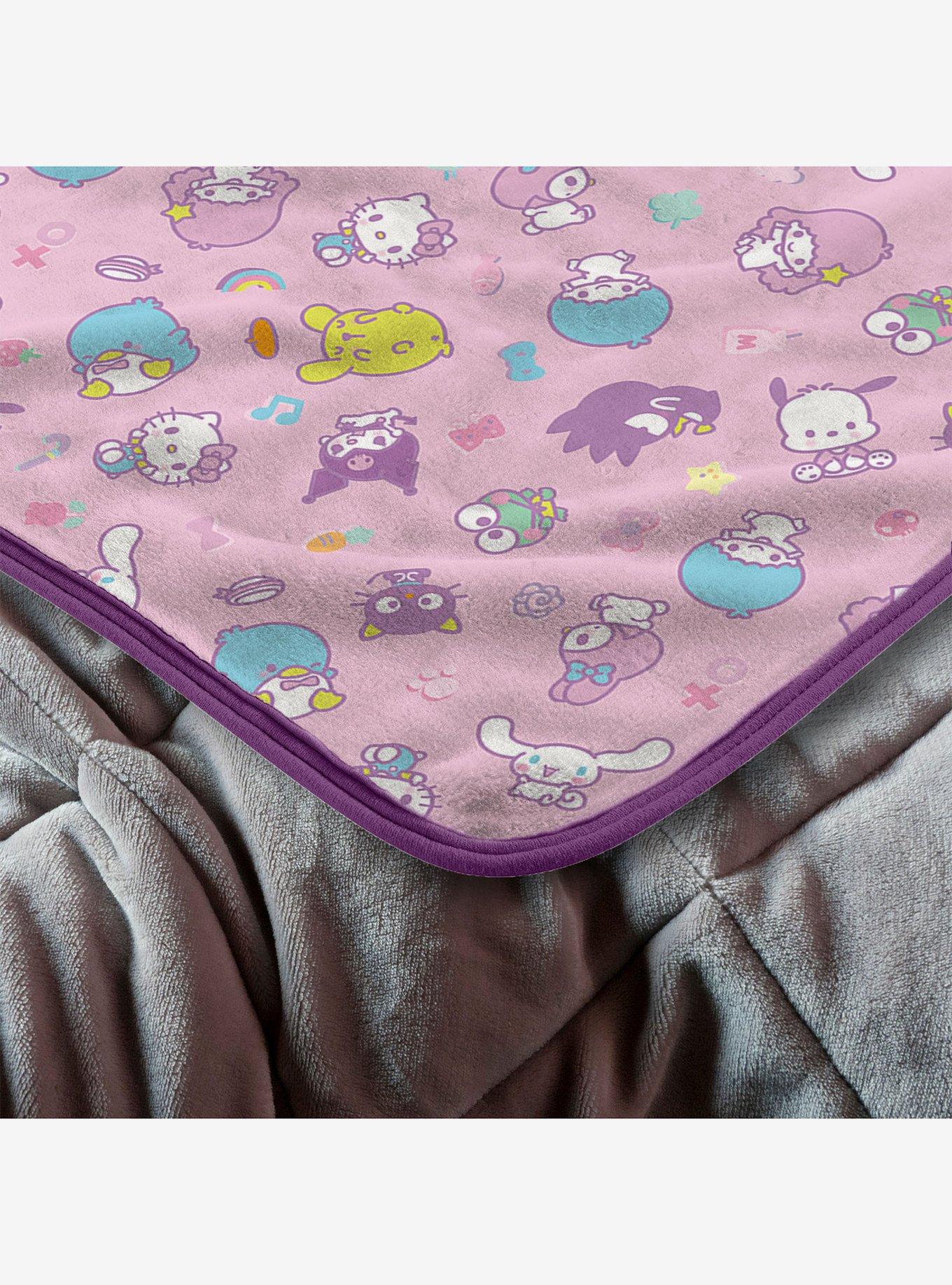 Hello Kitty Dreamy Drop 60x90" Cloud Throw Blanket, , alternate