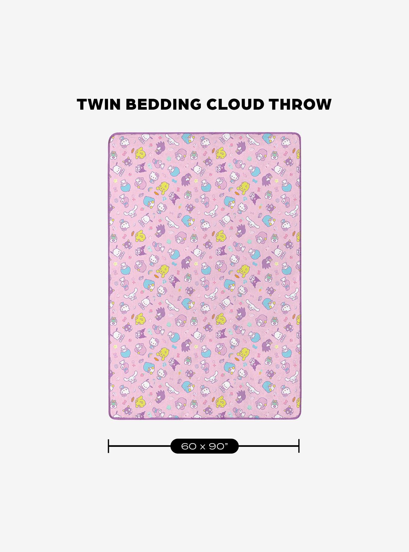 Hello Kitty Dreamy Drop 60x90" Cloud Throw Blanket, , alternate