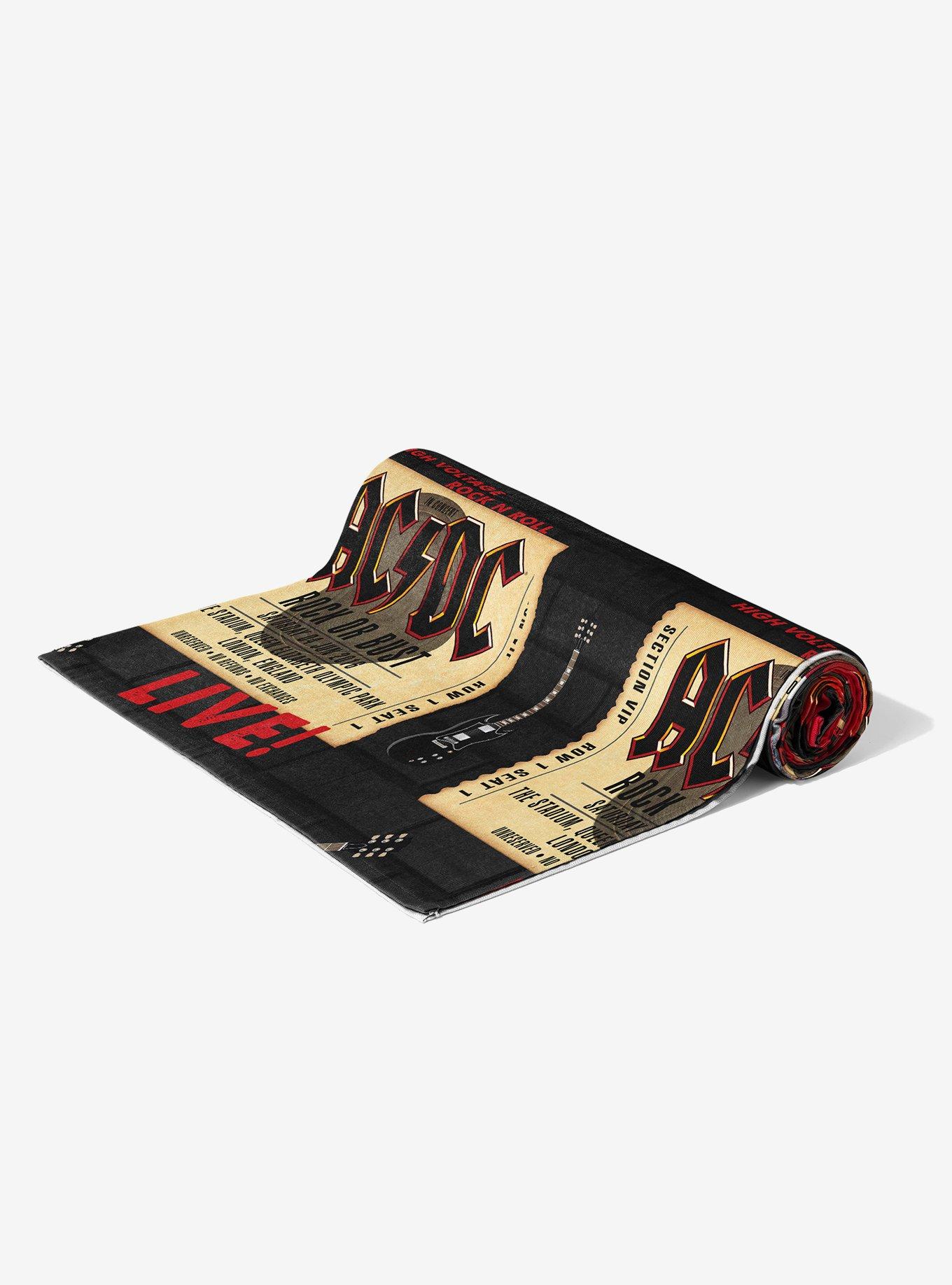 AC/DC Rock On Beach Towel for Two, , alternate