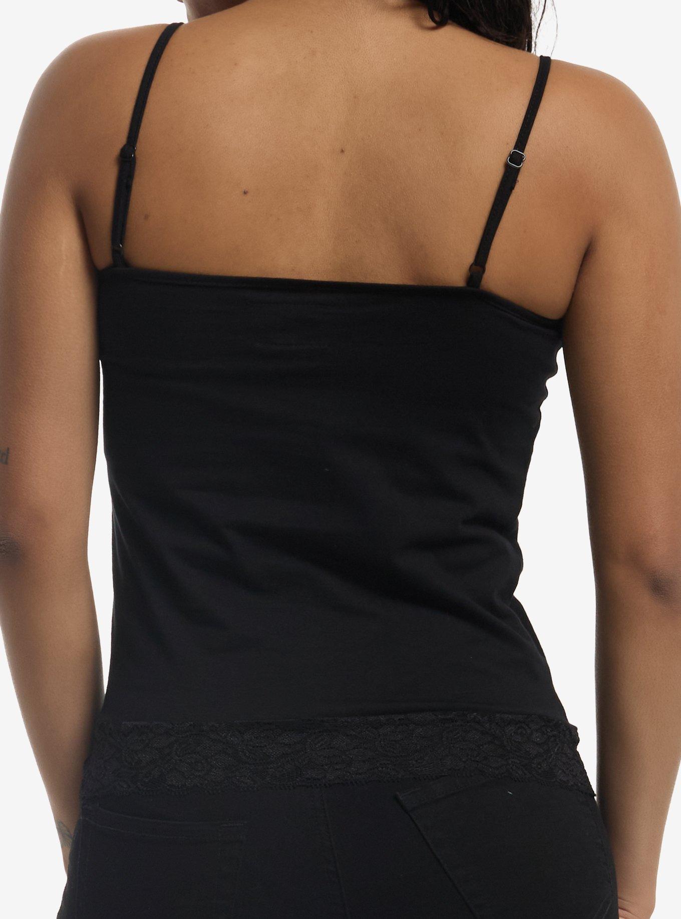 Helluva Boss Loona Know My Name Lace Girls Cami, RED, alternate