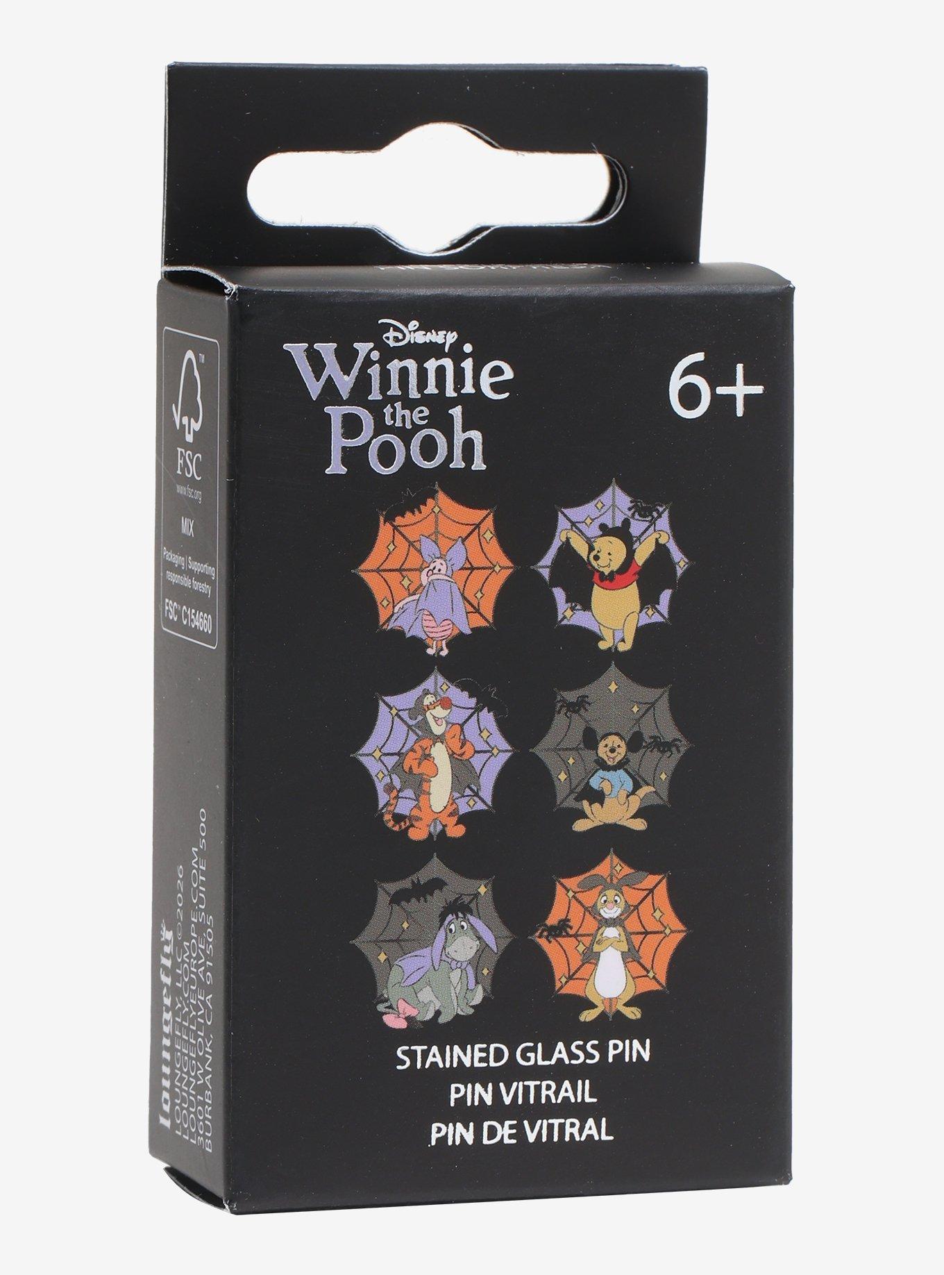 Loungefly Disney Winnie The Pooh Spiderweb Blind Box Enamel Pin, , hi-res