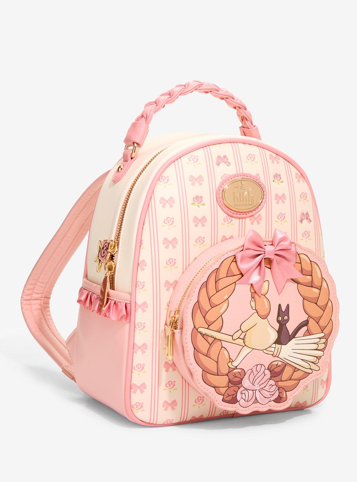 Studio Ghibli&reg; Kiki's Delivery Service Bread Wreath Floral Mini Backpack - BoxLunch Exclusive, , hi-res