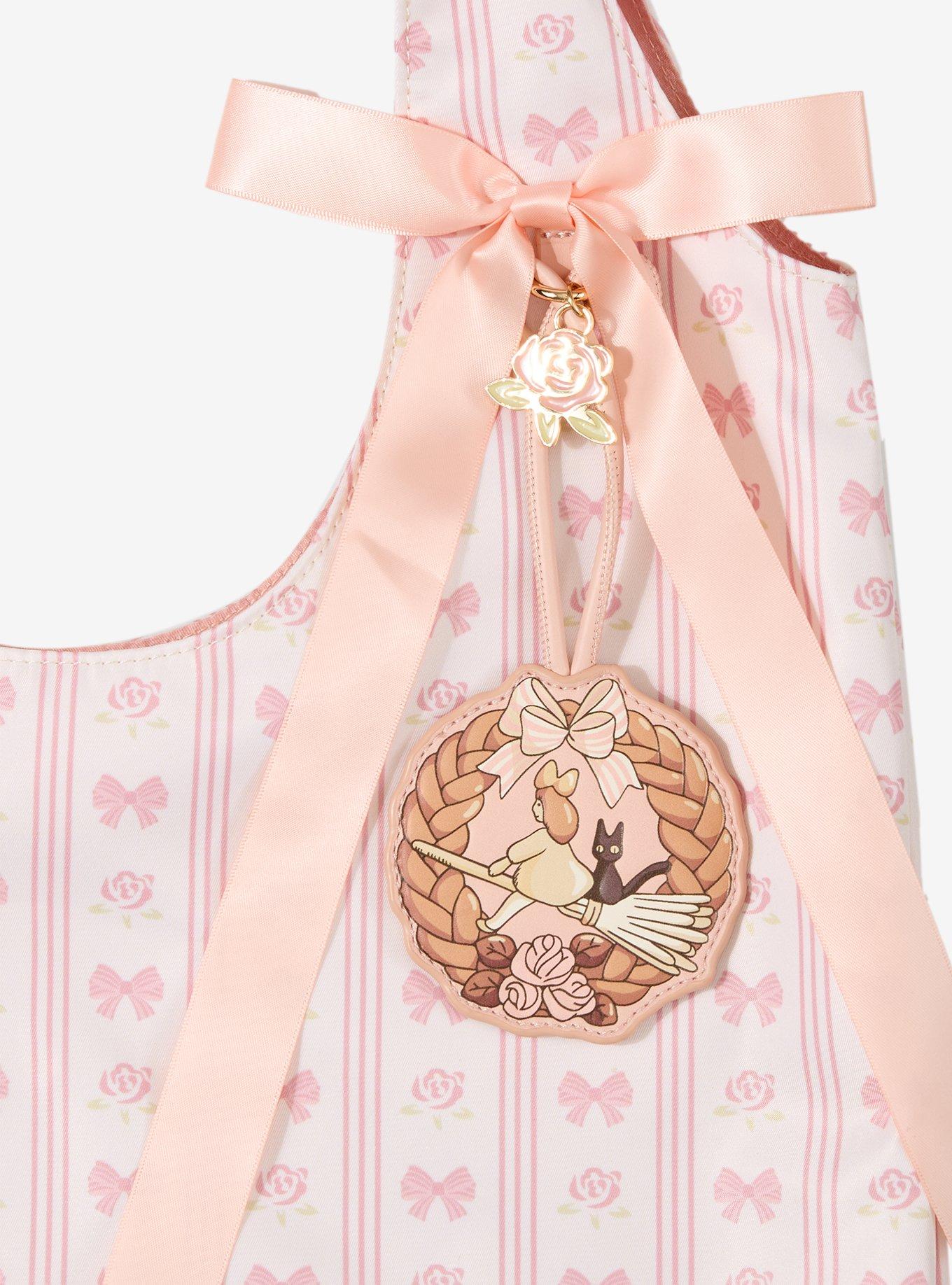 Studio Ghibli&reg; Kiki's Delivery Service Bread Wreath Floral Tote Bag - BoxLunch Exclusive, , alternate