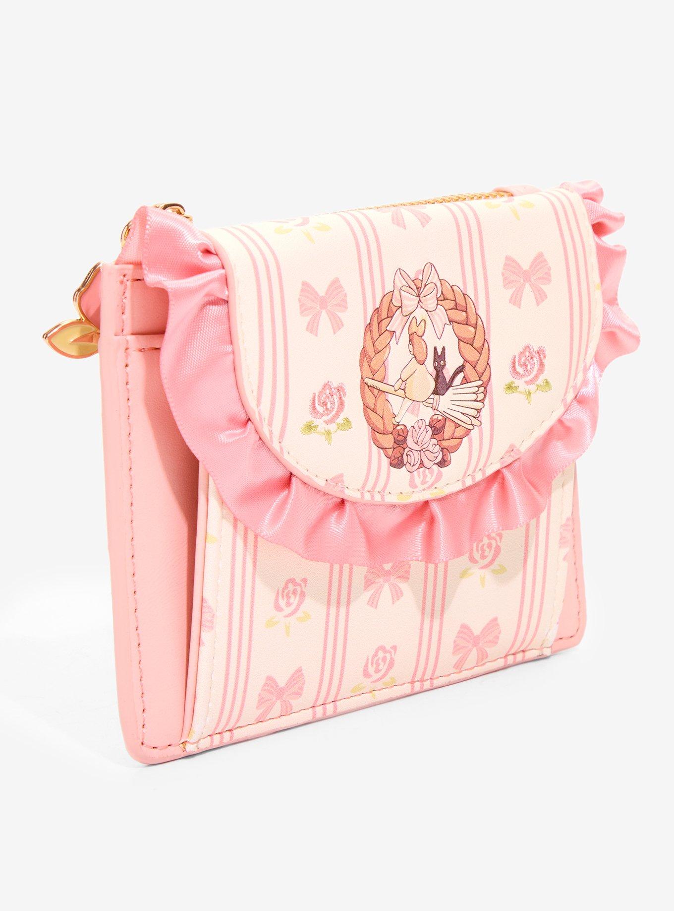 Studio Ghibli&reg; Kiki's Delivery Service Bread Wreath Floral Wallet - BoxLunch Exclusive, , hi-res
