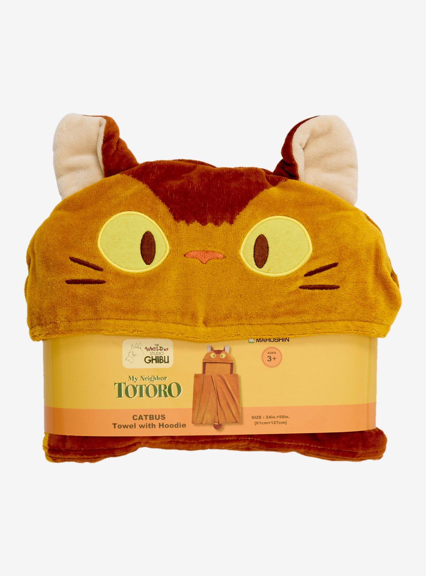 Studio Ghibli&reg; My Neighbor Totoro Catbus Towel With Hood &mdash; BoxLunch Exclusive, , hi-res