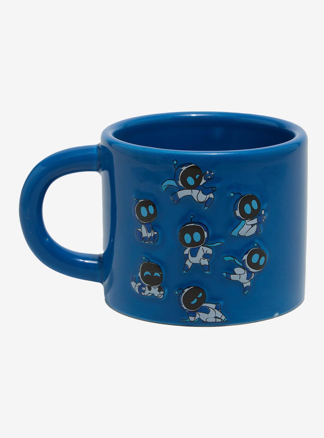 Astro Bot Allover Embossed Mug