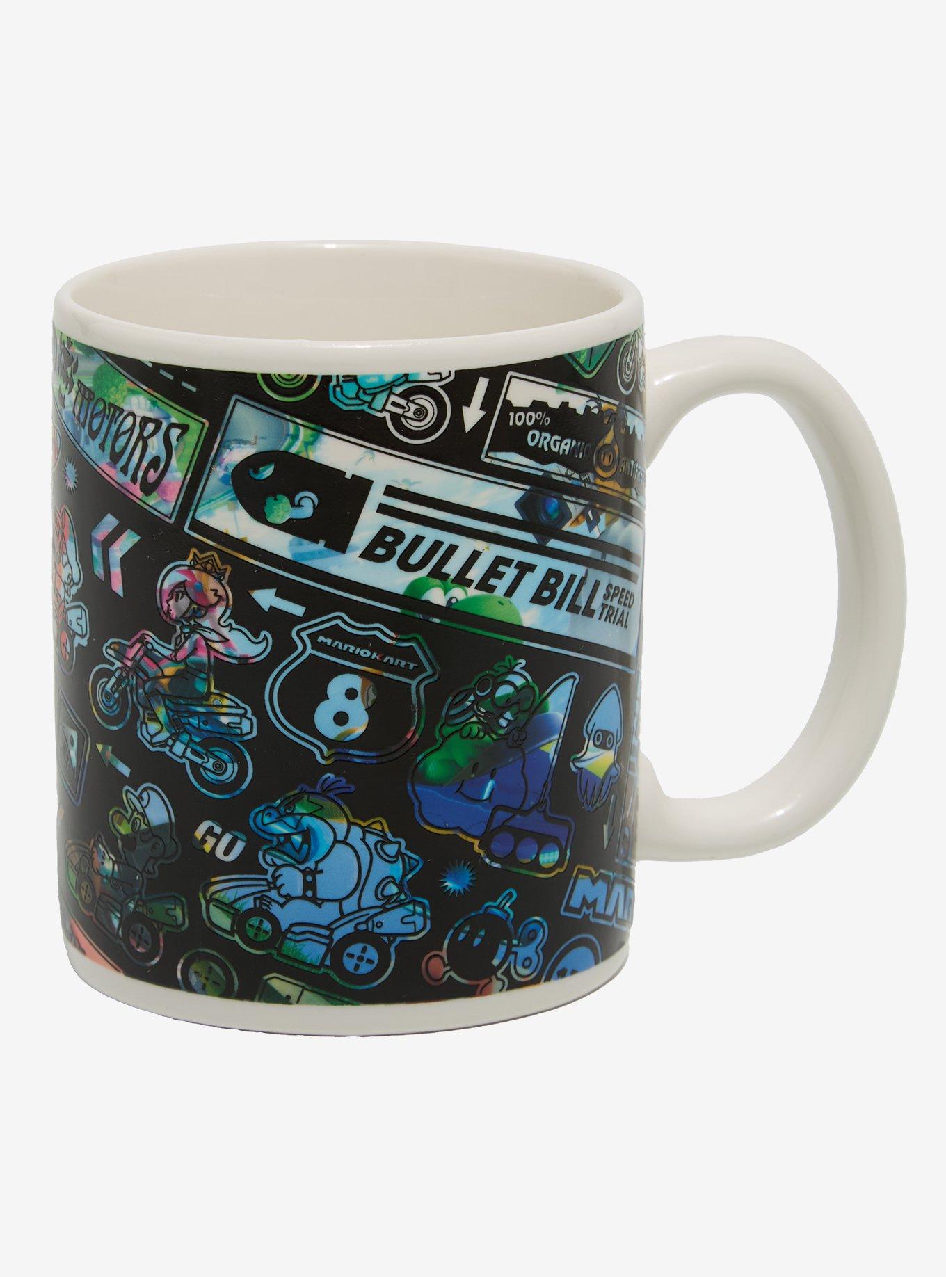 Nintendo Mario Kart Icons Heat Change Mug, , alternate