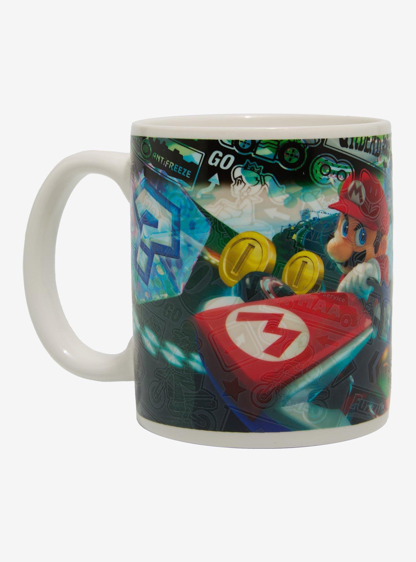 Nintendo Mario Kart Icons Heat Change Mug, , alternate
