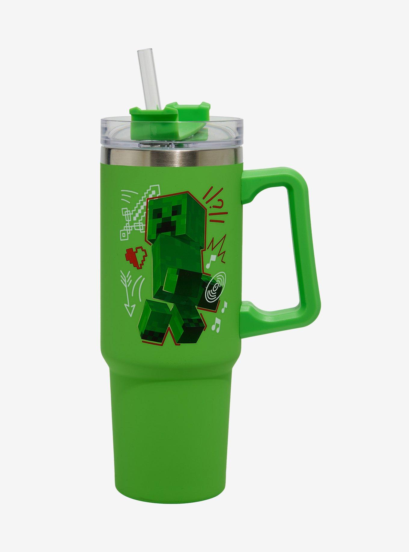 Minecraft Steve Straw Tumbler with Handle, , hi-res