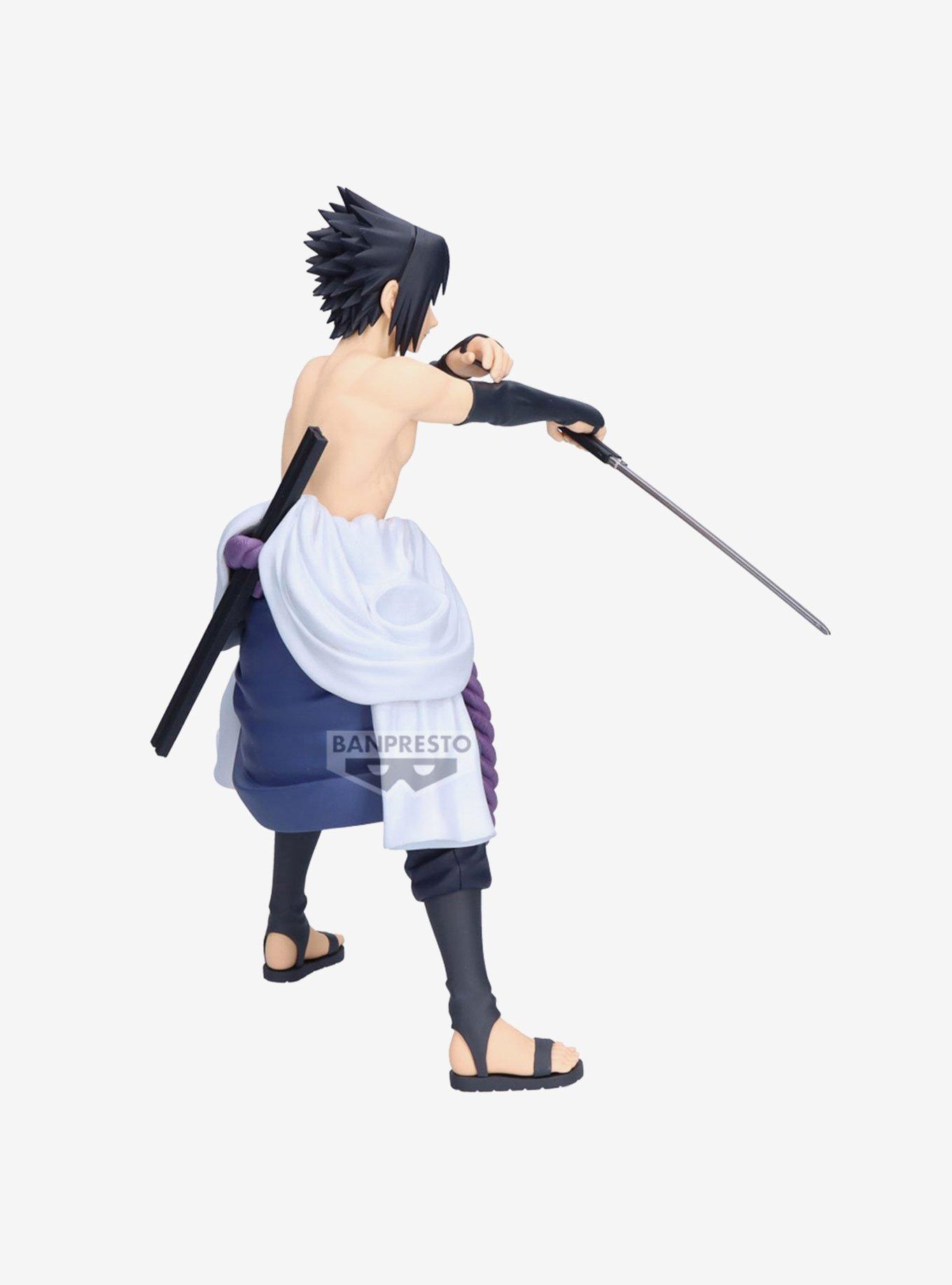 Bandai Namco Naruto: Shippuden Grandista Sasuke Uchiha Figure (Ver. B), , alternate - view 4