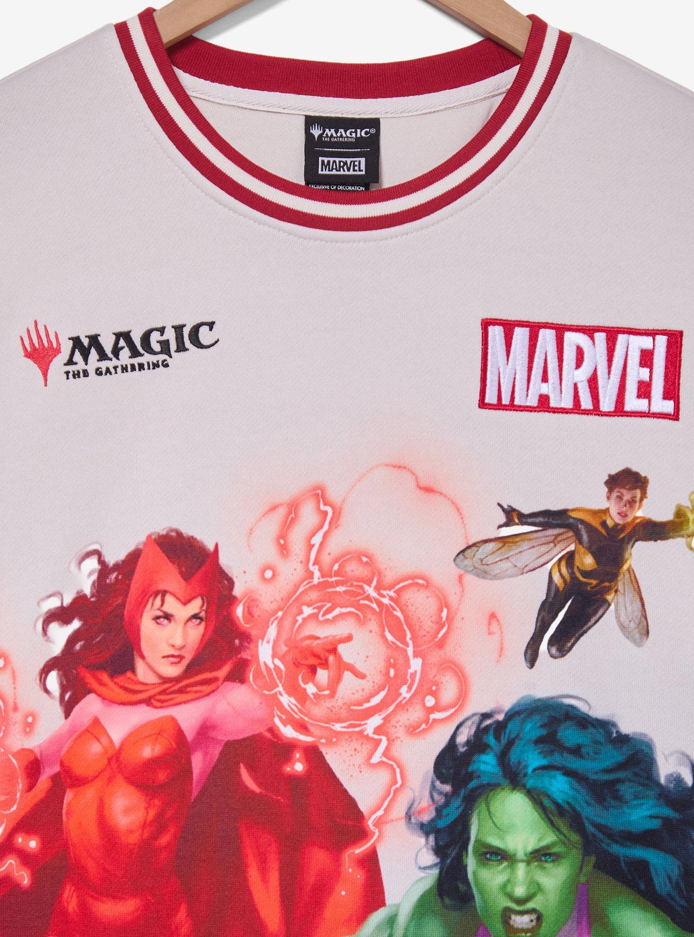 Magic: The Gathering x Marvel Heroines Group Portrait Crewneck - BoxLunch Exclusive, , hi-res