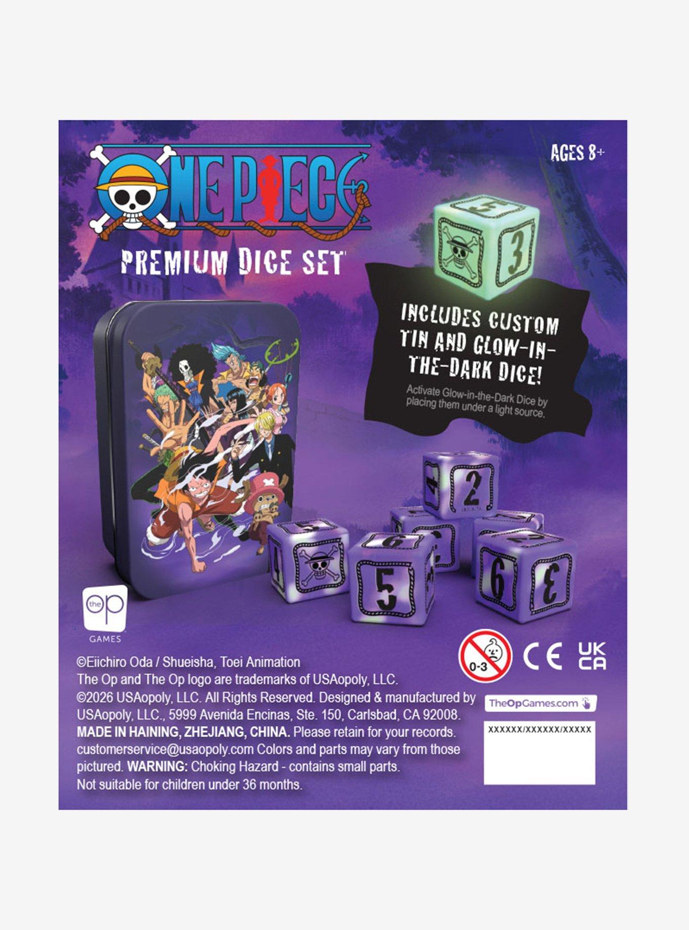 One Piece Glow-in-the-Dark Premium Dice Set, , alternate