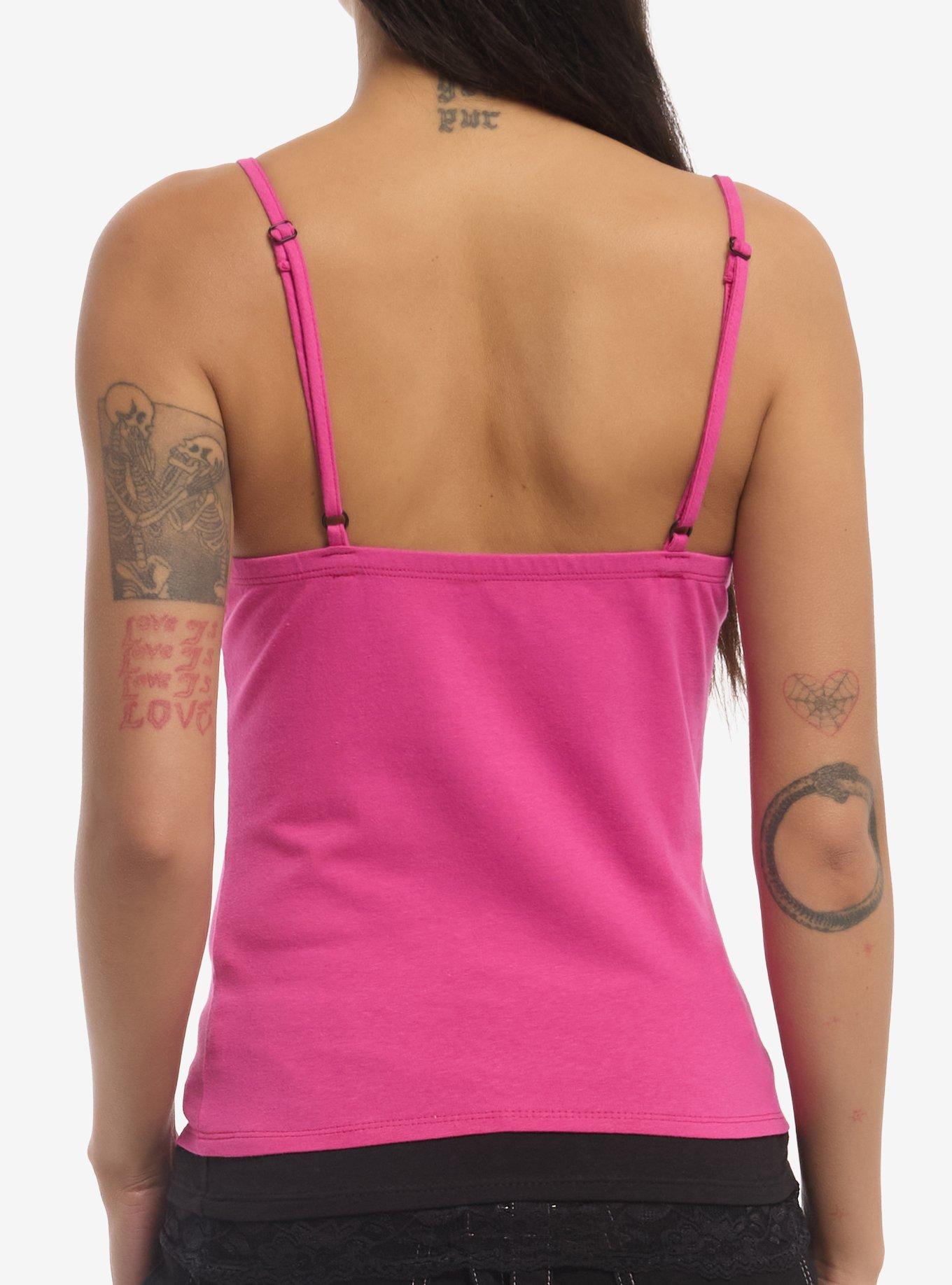 Hello Kitty Angel Wings Lace Girls Cami, , hi-res