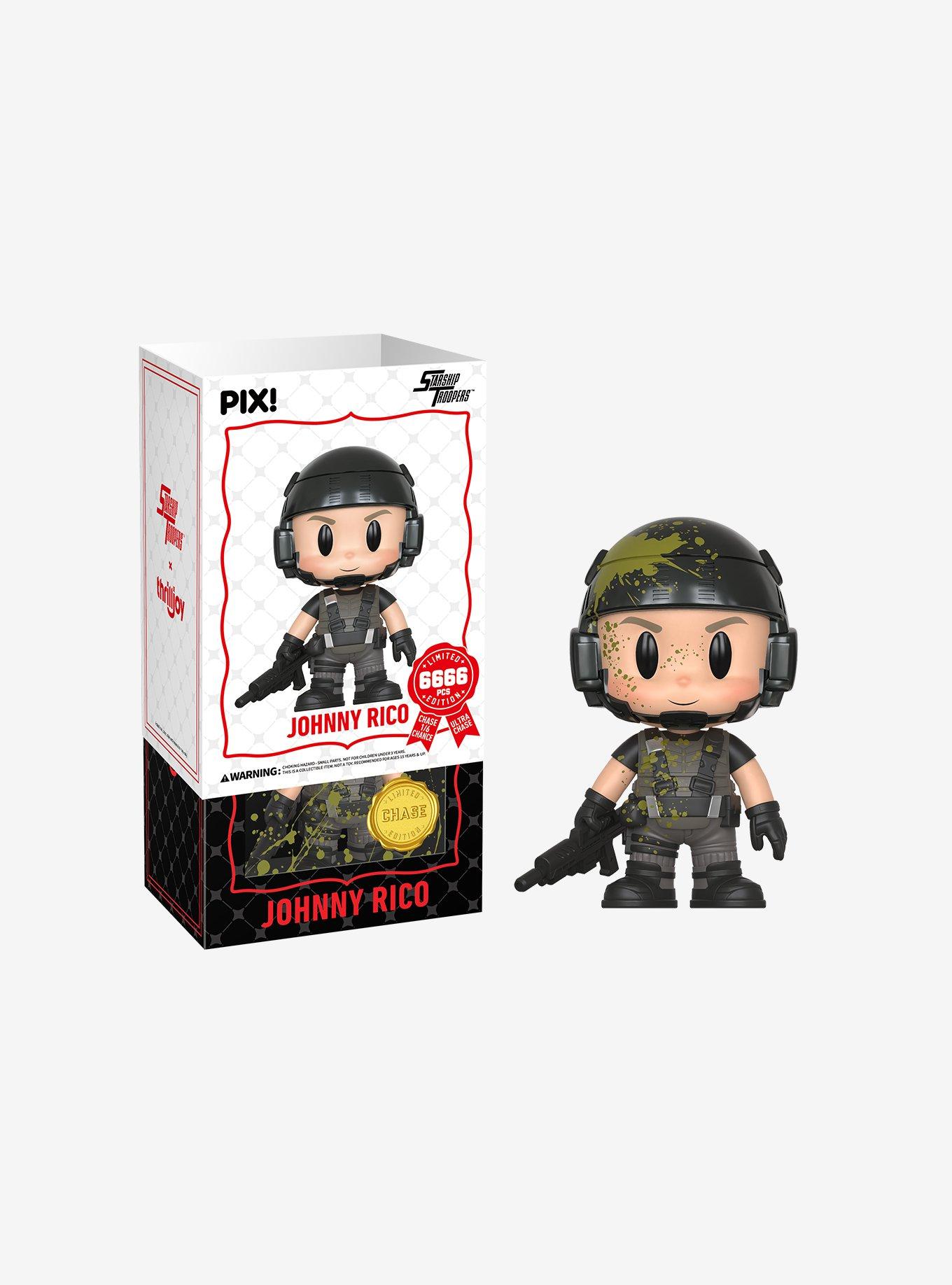 Thrilljoy Starship Troopers Pix! Johnny Rico Collectible Figure, , hi-res