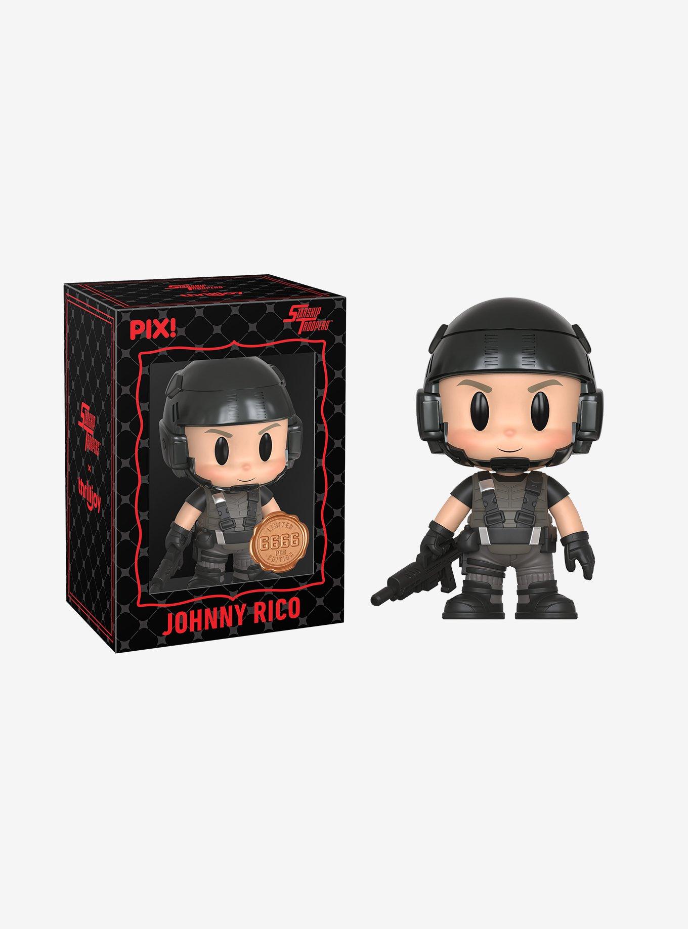 Thrilljoy Starship Troopers Pix! Johnny Rico Collectible Figure, , alternate