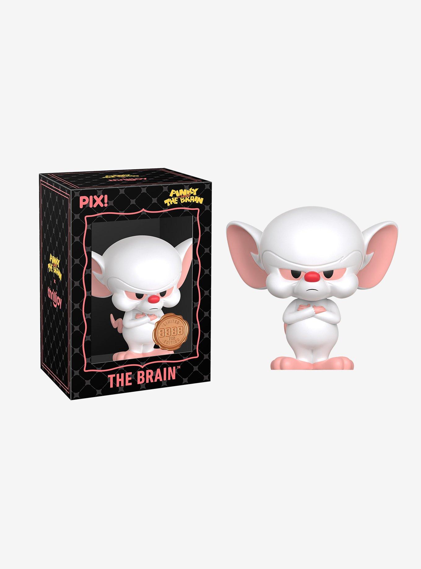Thrilljoy Pinky And The Brain Pix! The Brain Collectible Figure, , alternate