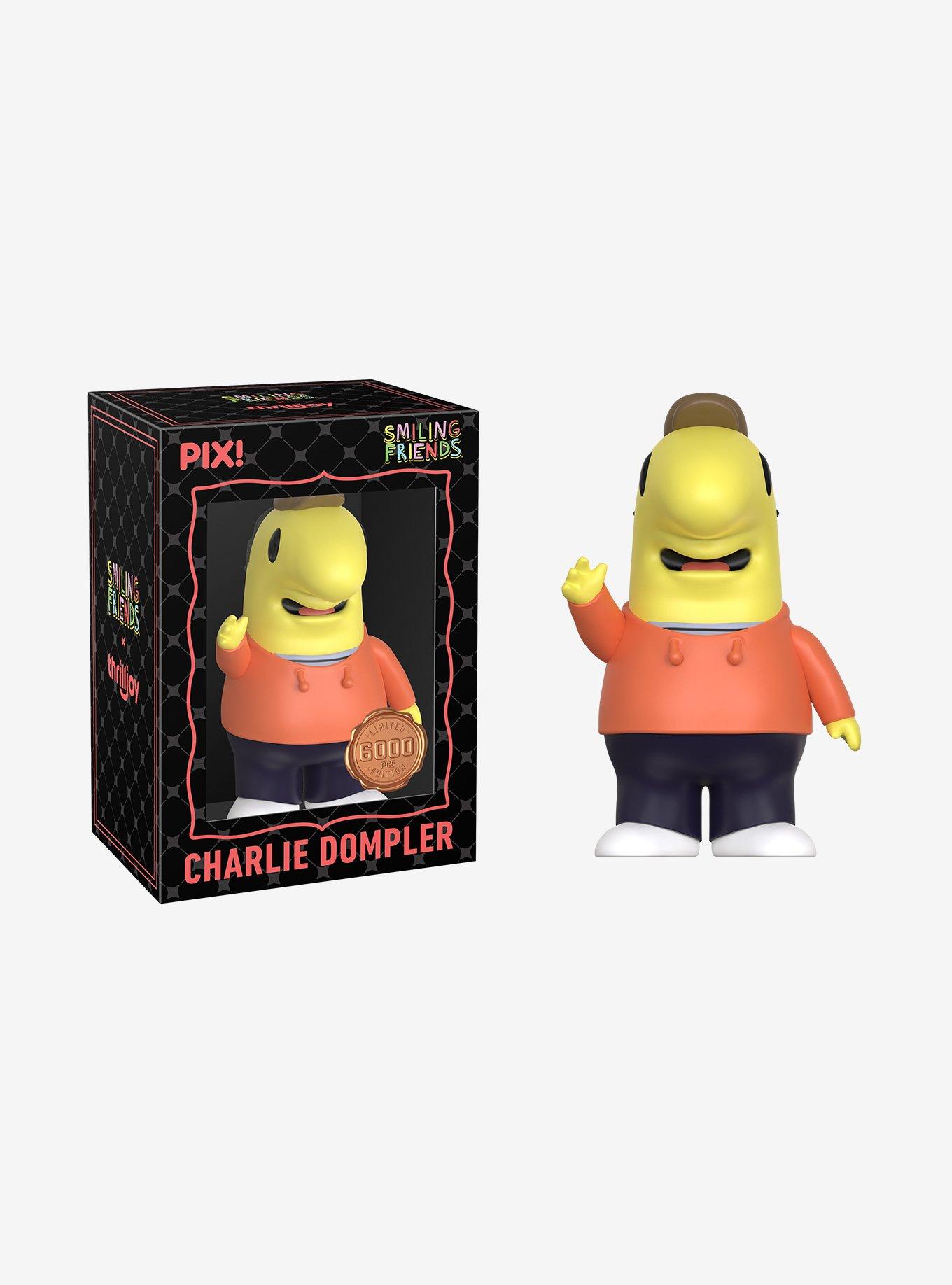 Thrilljoy Smiling Friends Pix! Charlie Dompler Collectible Figure, , alternate