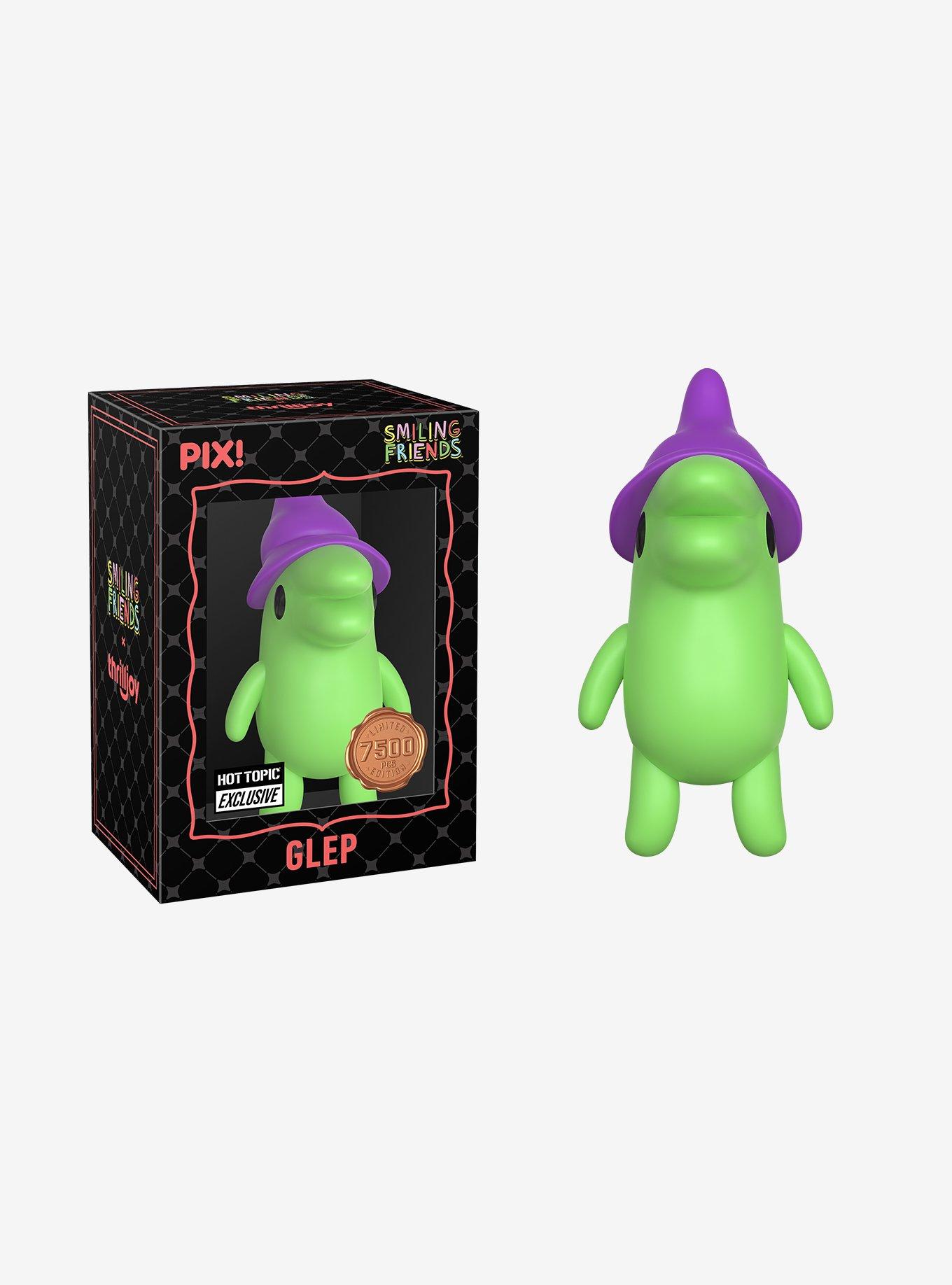 Thrilljoy Smiling Friends Pix! Glep Collectible Figure Hot Topic Exclusive, , alternate