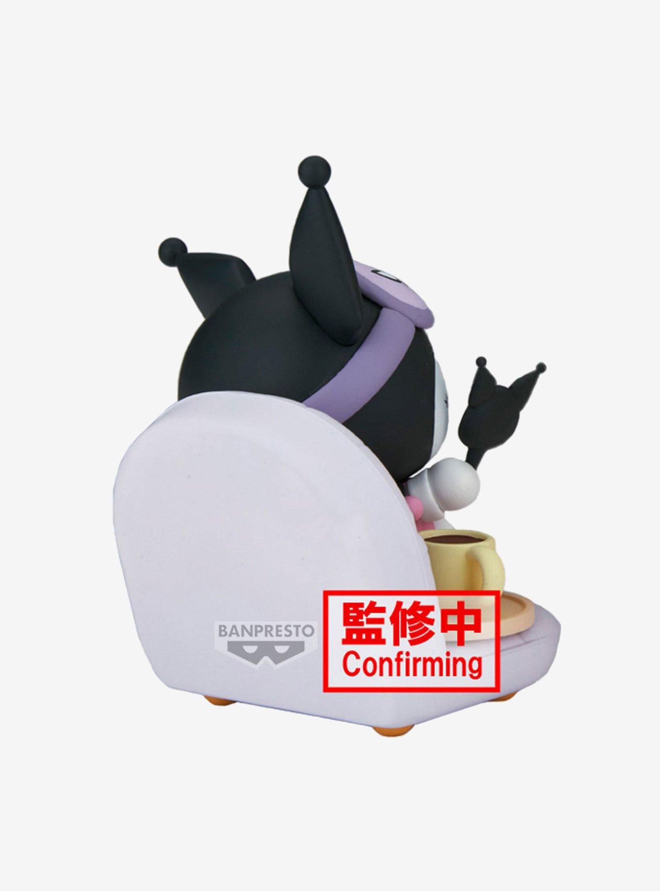 Bandai Namco Sanrio Nakayoshi Memories Relaxing Time at Home Kuromi Figure, , alternate - view 4