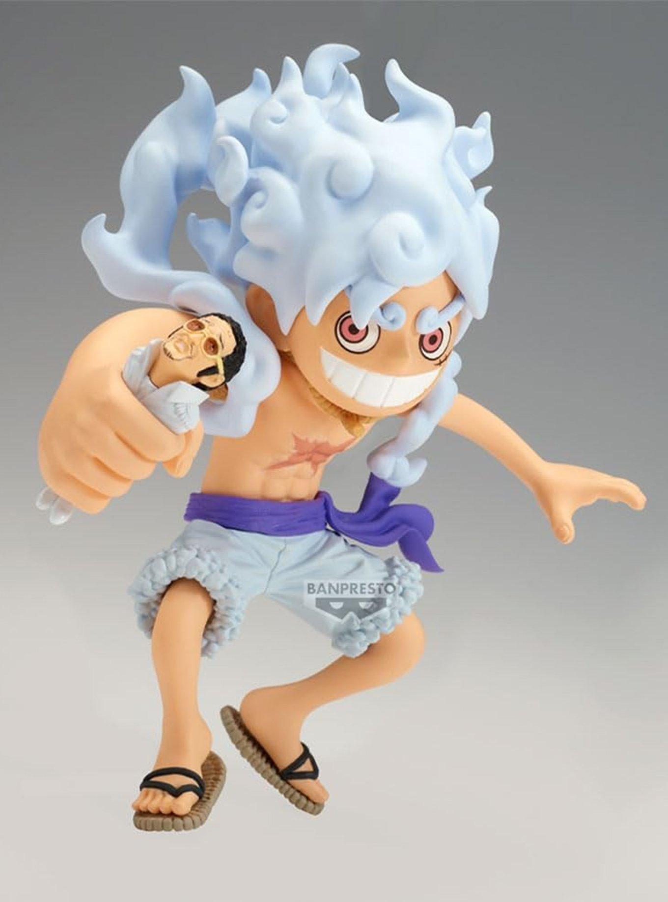 Bandai Namco One Piece MEGA World Collectable Figure Monkey D. Luffy vs Borsalino Figure, , hi-res