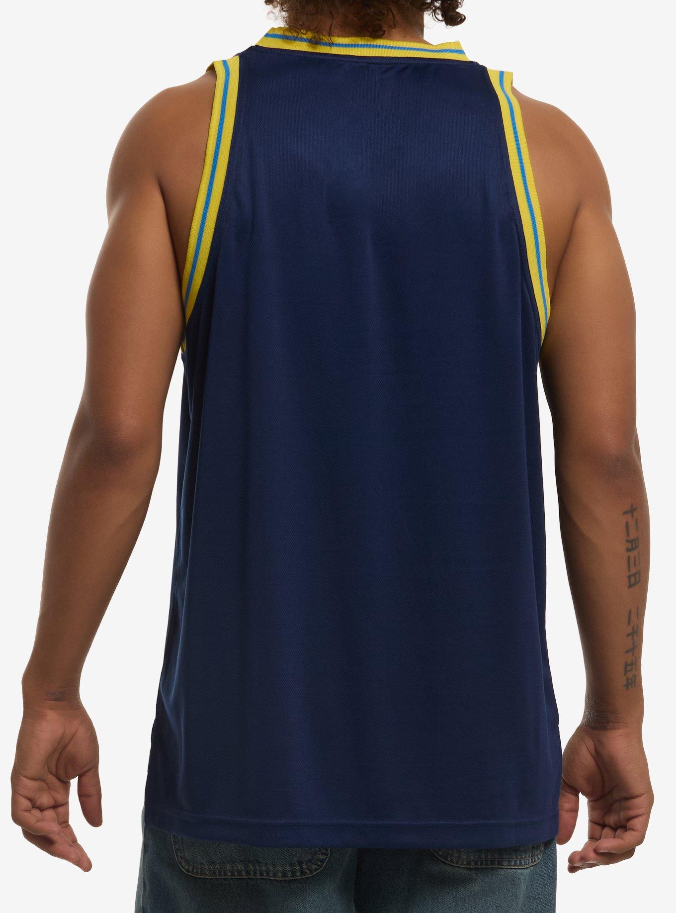 Billie Eilish Basketball Jersey, BLUE, alternate