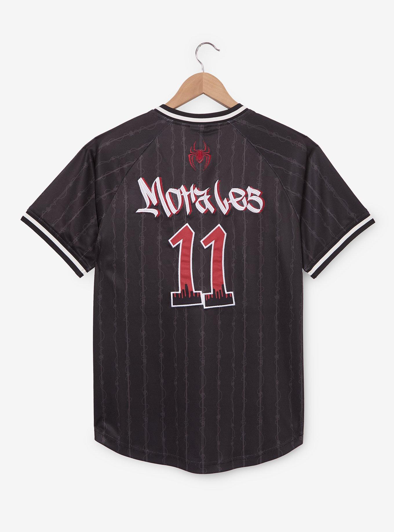 Marvel Spider-Man Miles Morales Batting Jersey - BoxLunch Exclusive, , hi-res
