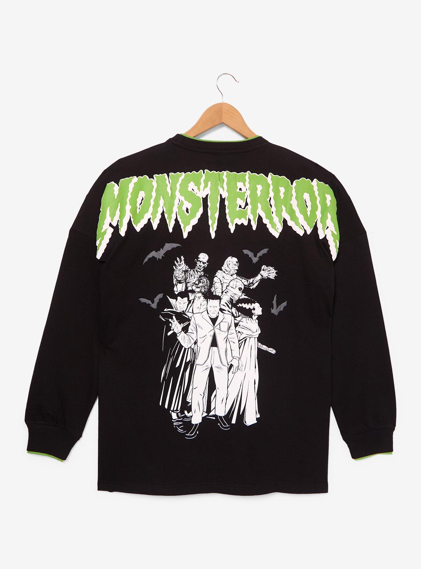 Universal Monsters Monsterror Long Sleeve T-Shirt - BoxLunch Exclusive, , hi-res