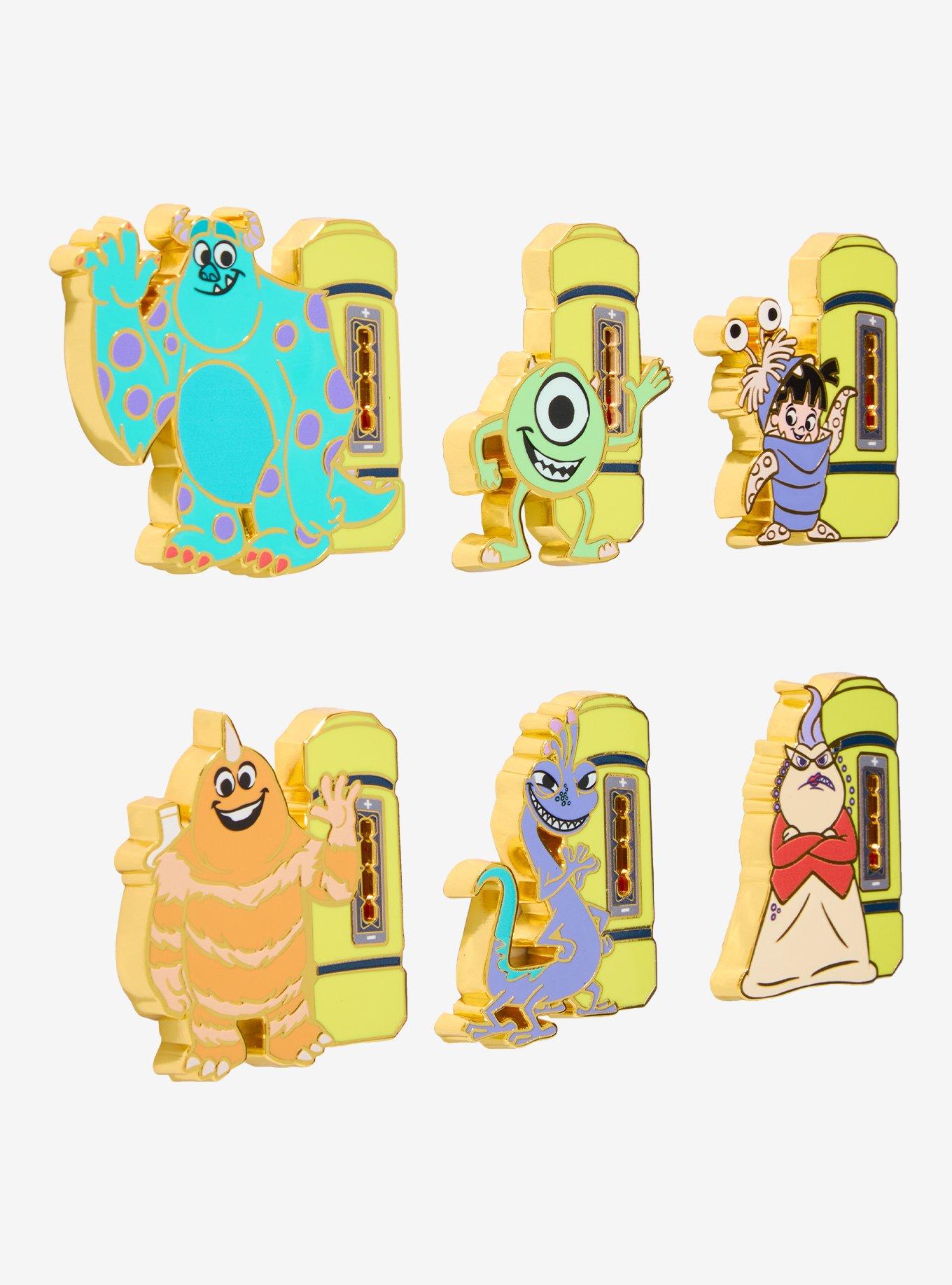 Disney Pixar Monsters, Inc. Scream Canister Blind Box Enamel Pin &mdash; BoxLunch Exclusive, , hi-res