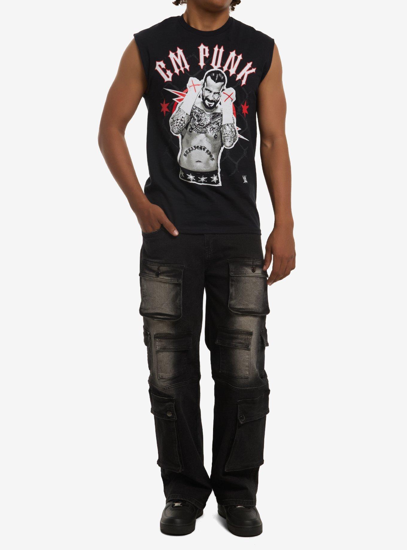 WWE CM Punk Muscle Tank Top, , hi-res
