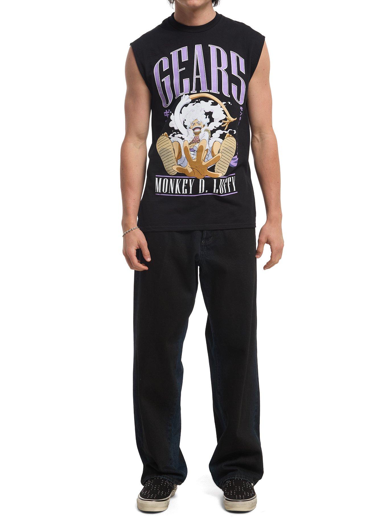 One Piece Luffy Gear 5 Muscle Tank Top, , hi-res